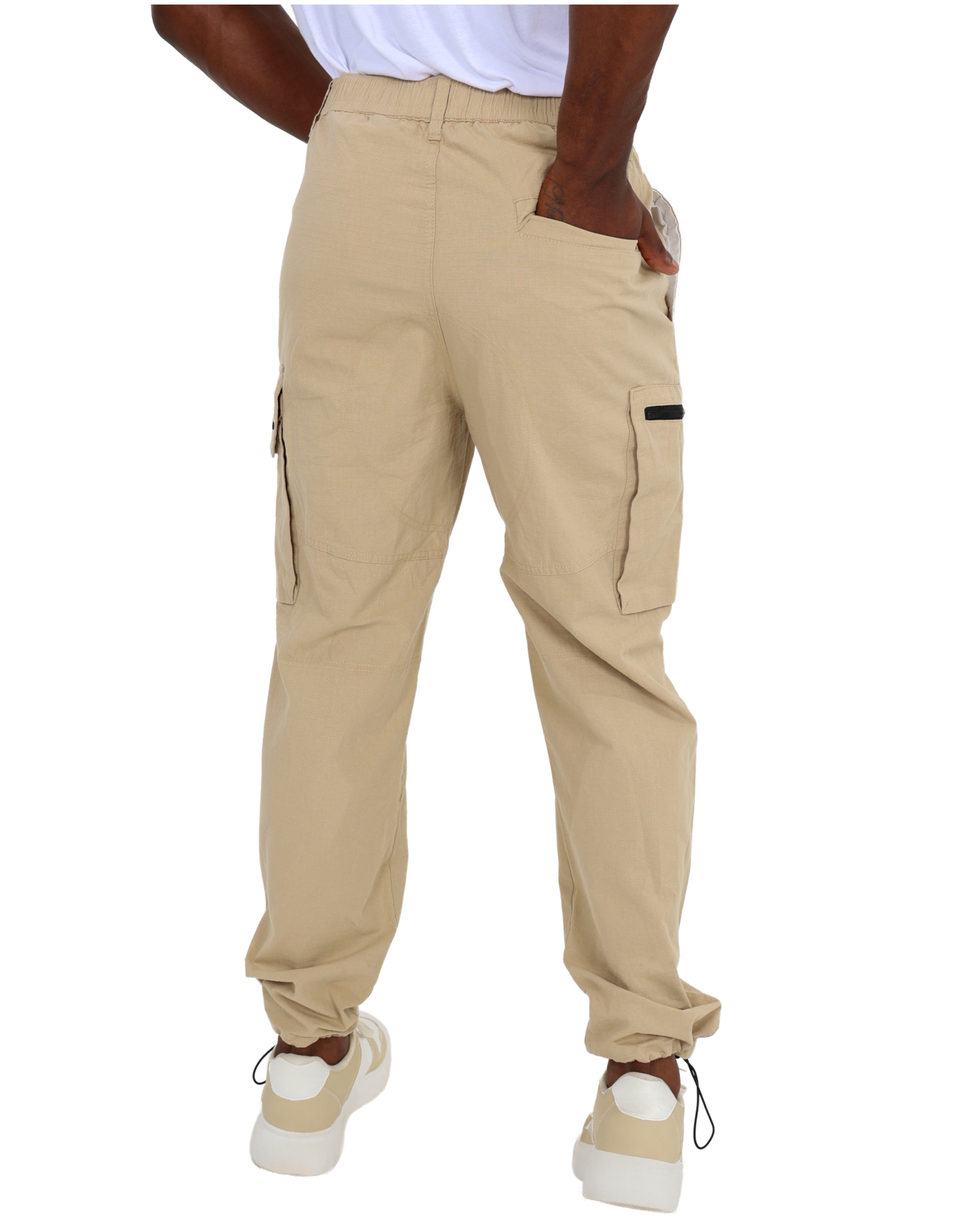 パンツ STONE  Zip Nylon Cargo Long Pants Stone Rip Stop Zipped Cargo Pants