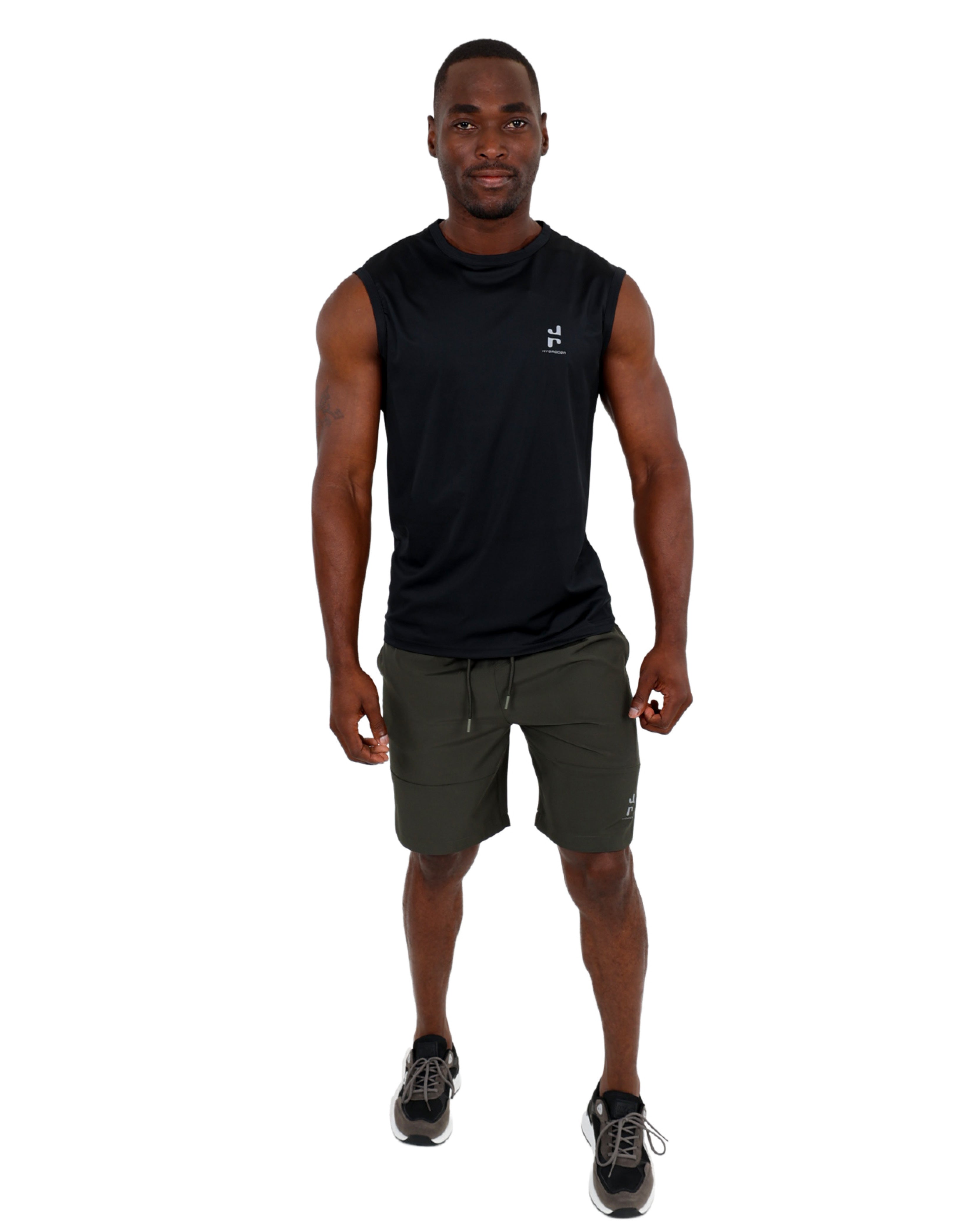 Sleeveless Active Muscle Hugger Vest