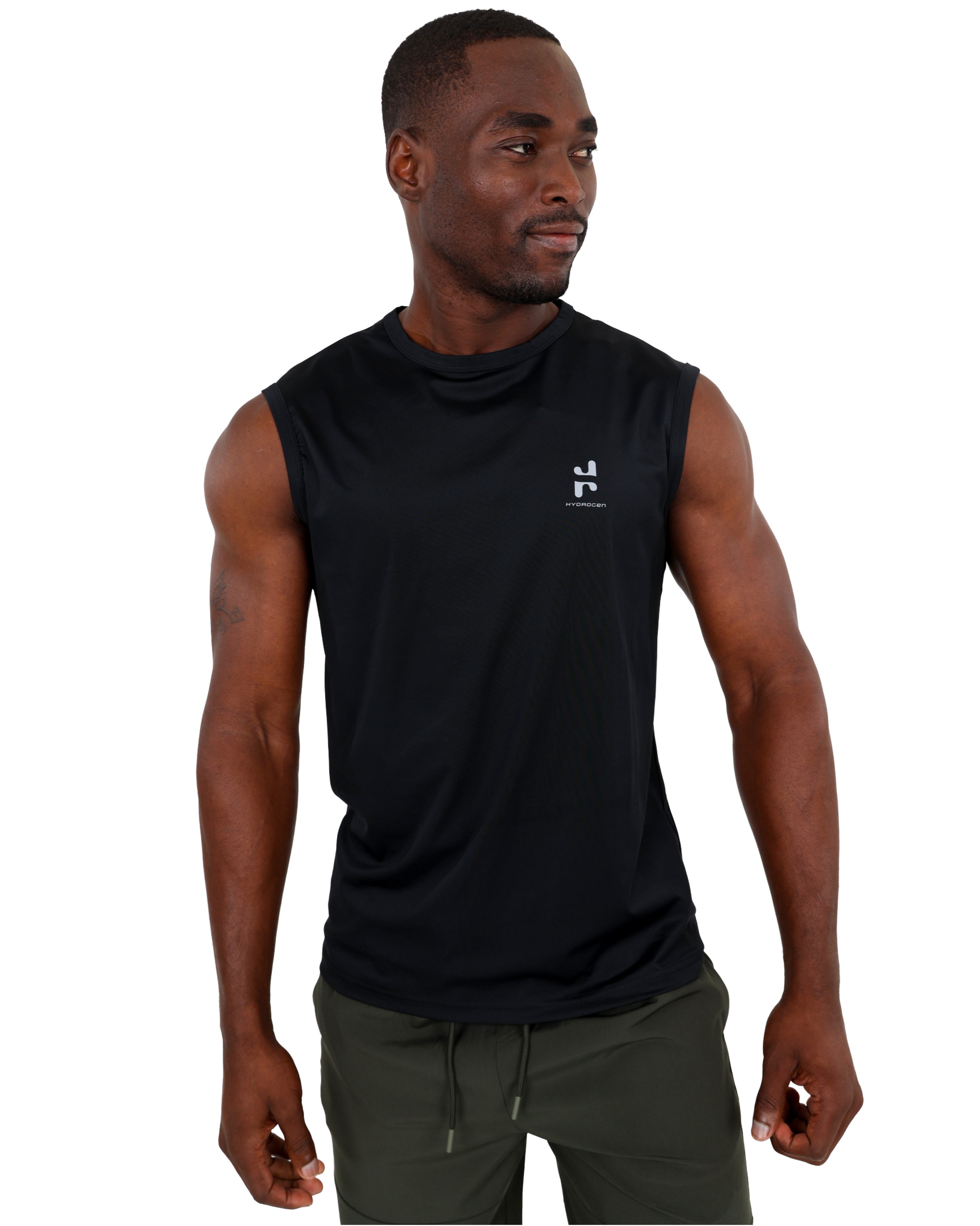 Sleeveless Active Muscle Hugger Vest