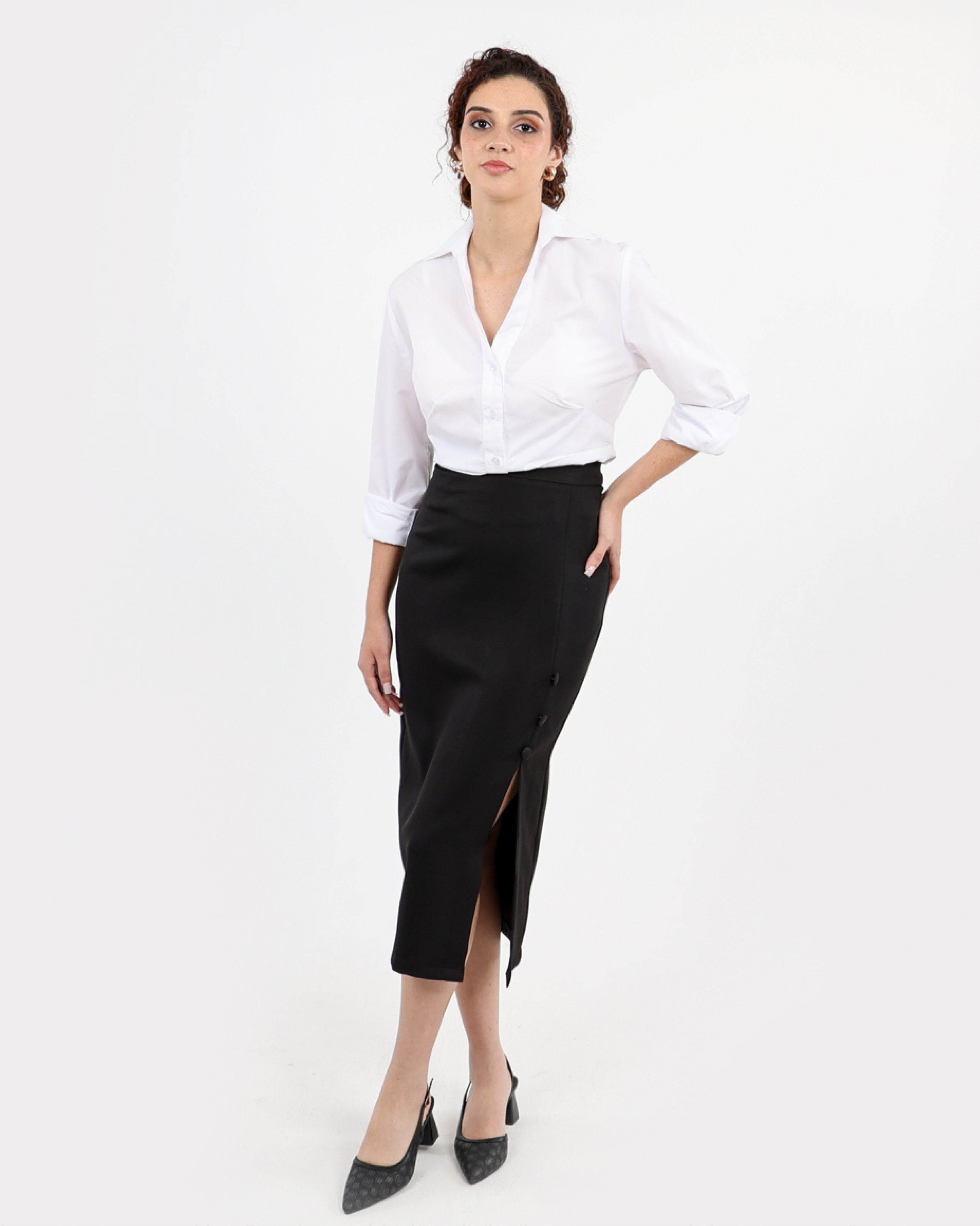 Long Sleeve Fitted Shirt