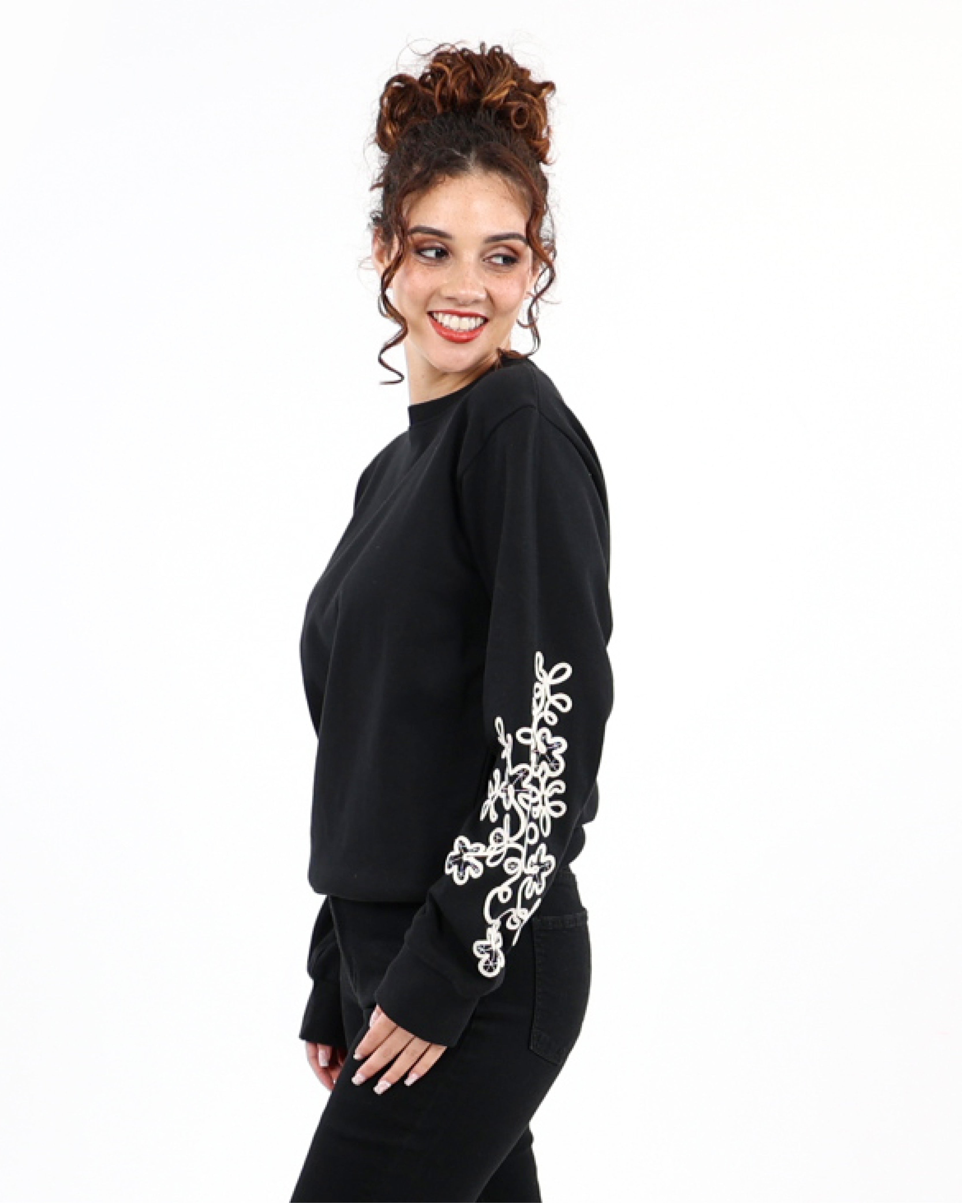 Cornelli Embroidered Top