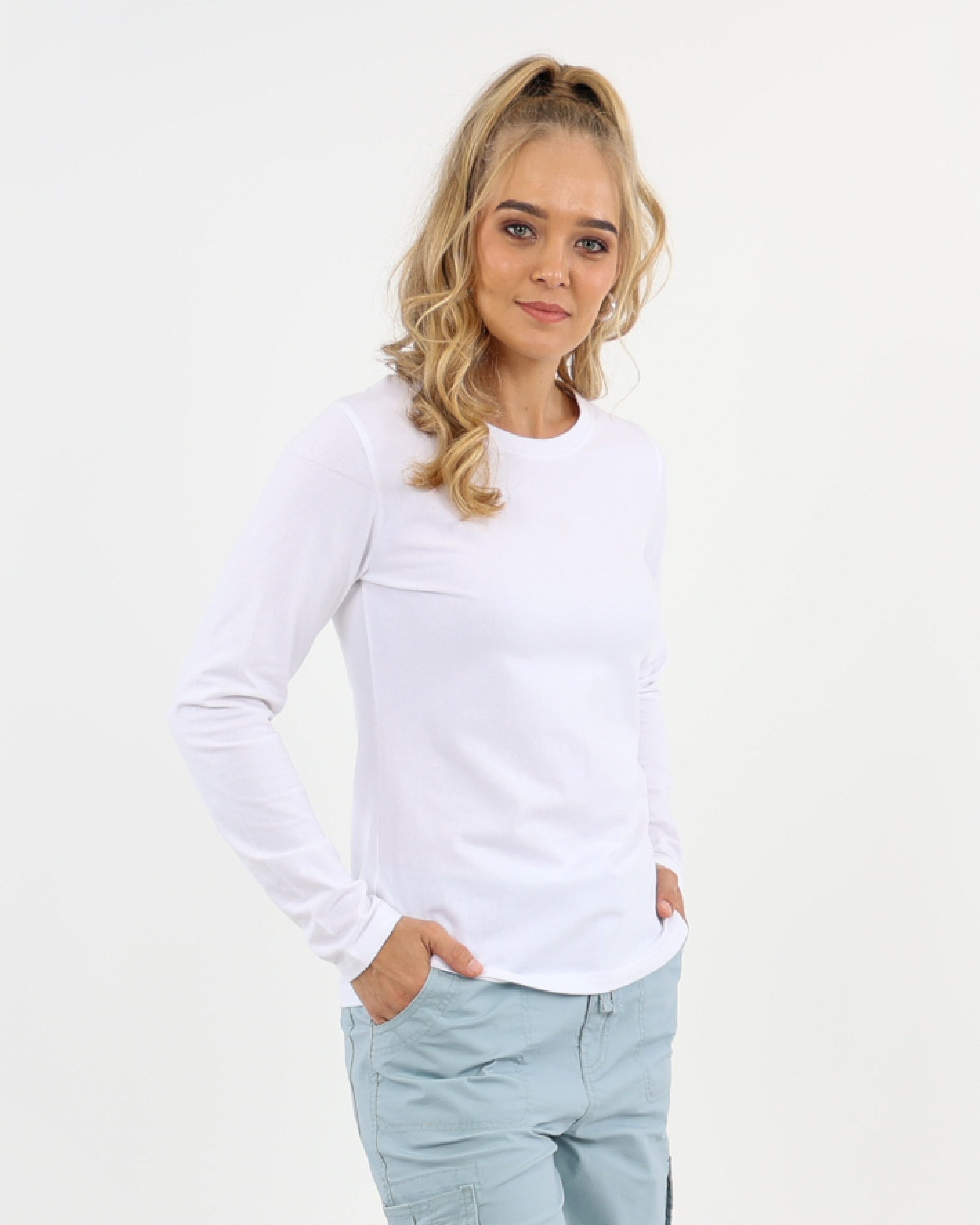 White Long Sleeve T-Shirt