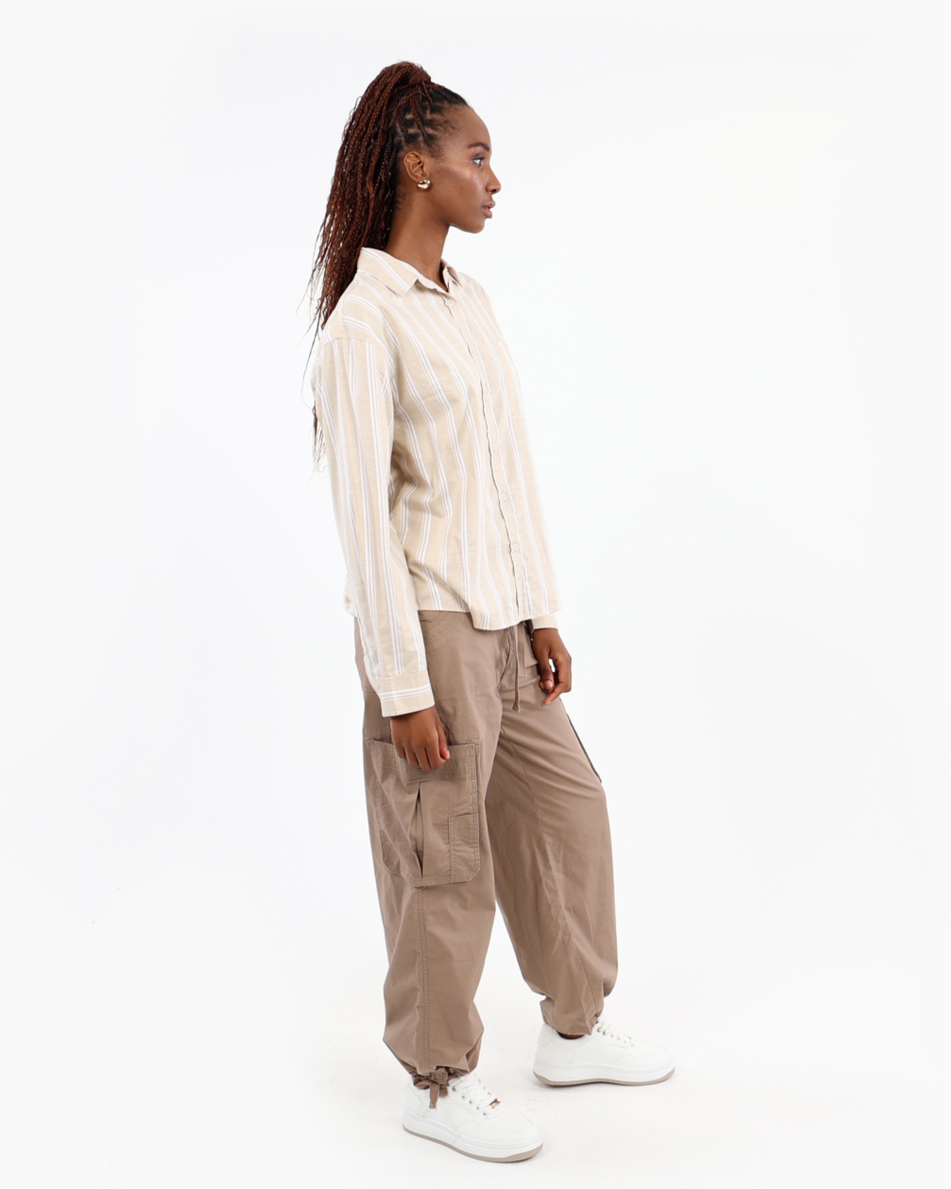 Taupe Utility Pants