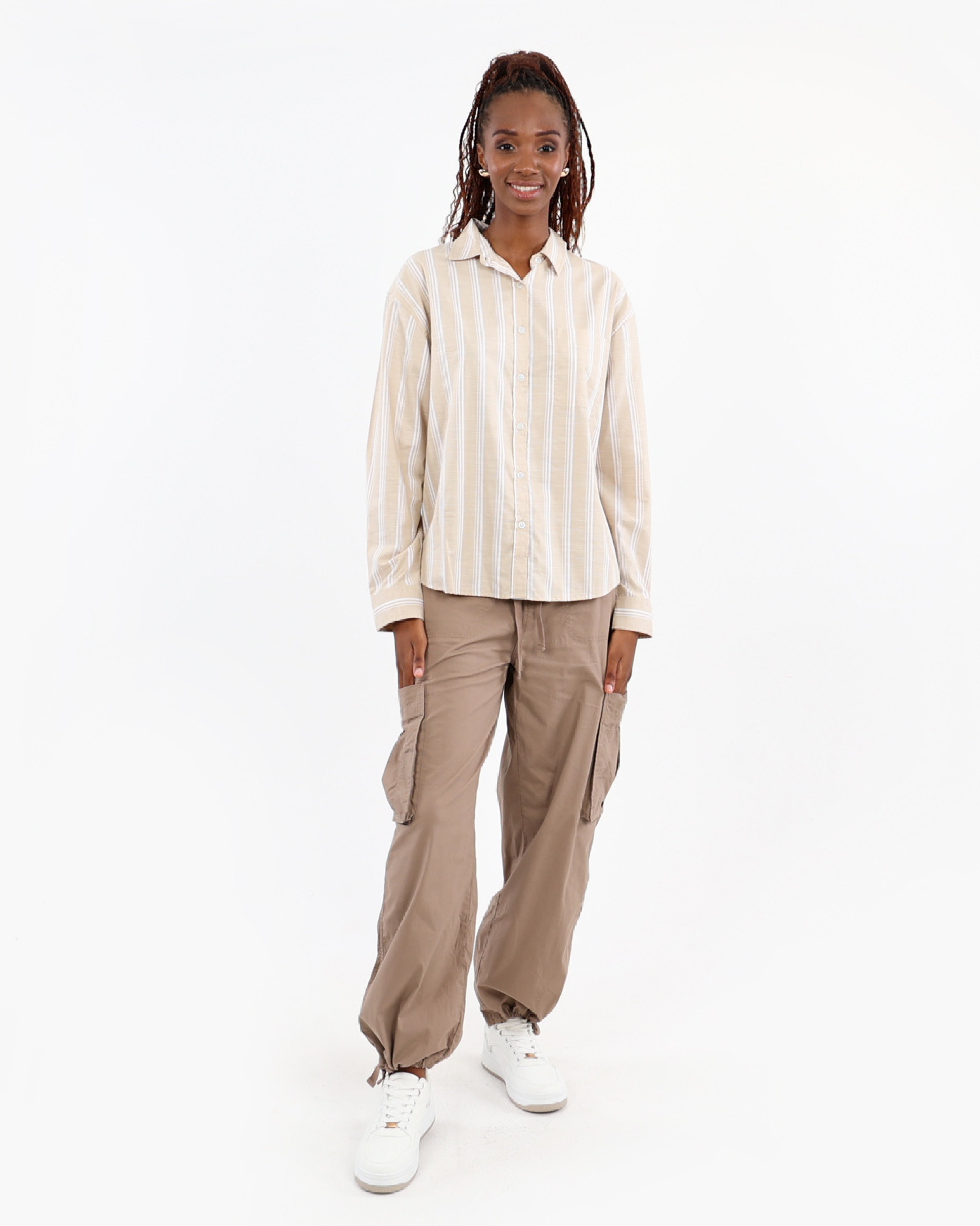 Taupe Utility Pants