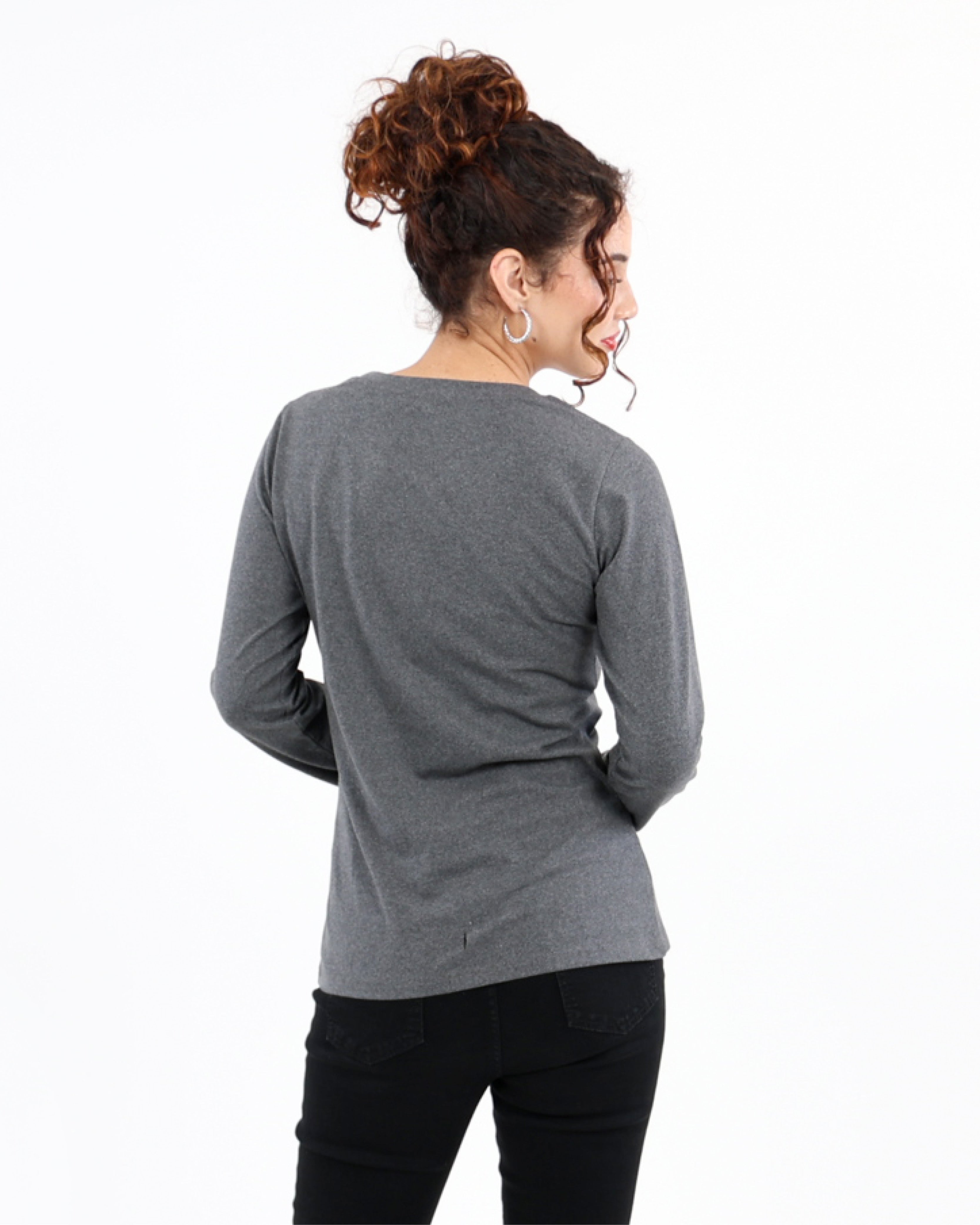 Charcoal Long Sleeve T-Shirt