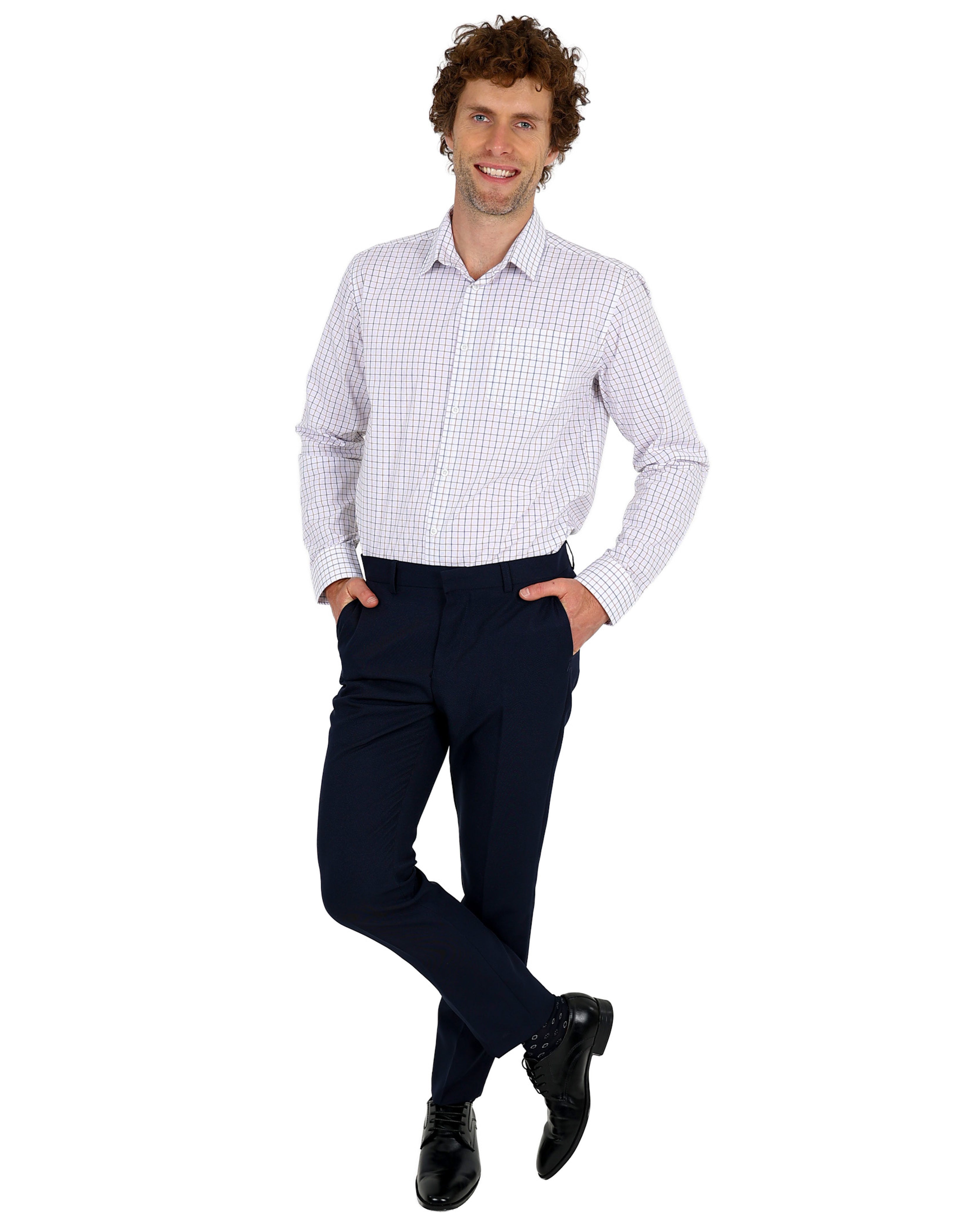 Navy Slim Fit Classic Formal Trouser