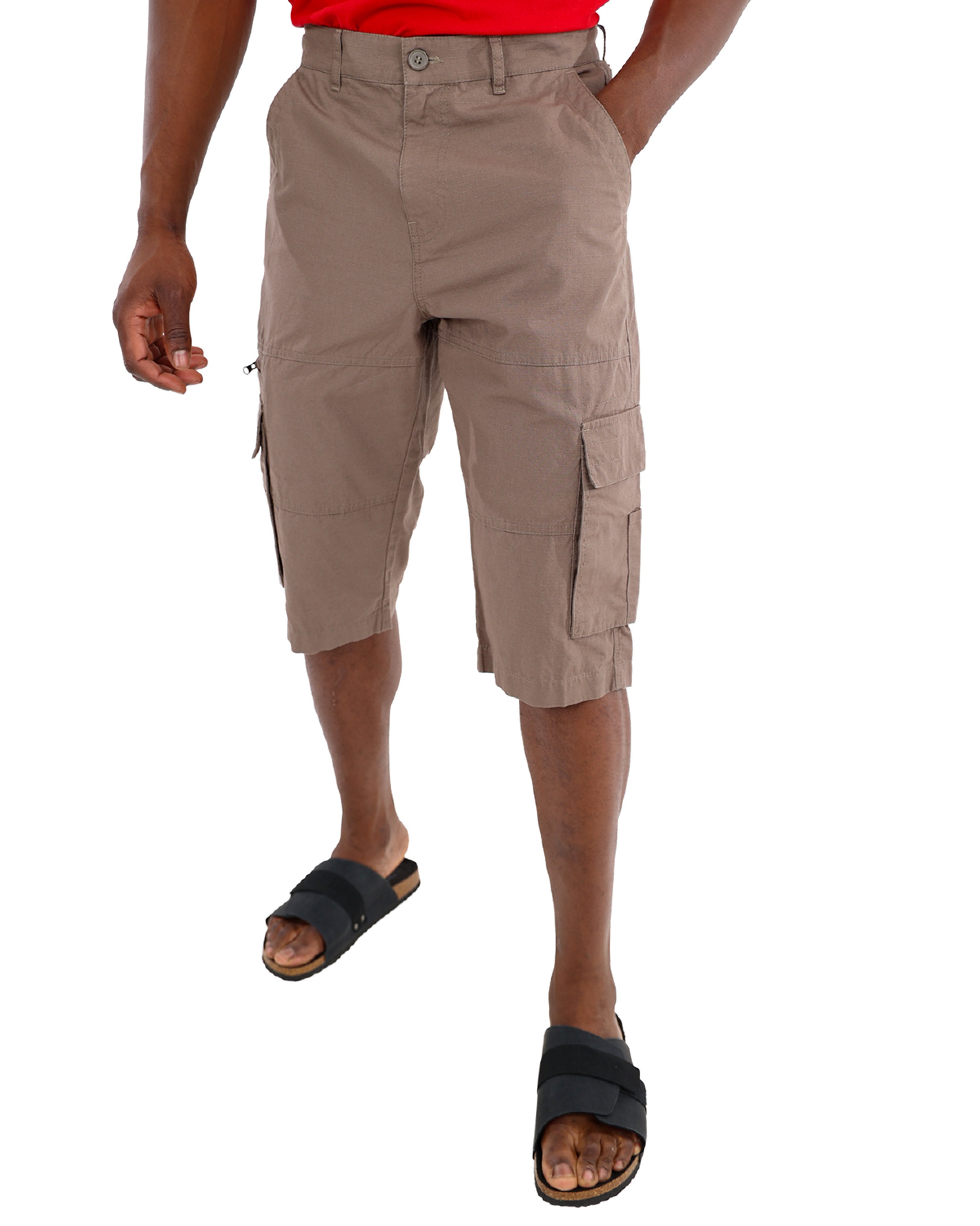 Sandbar Taupe Clamdigger Shorts