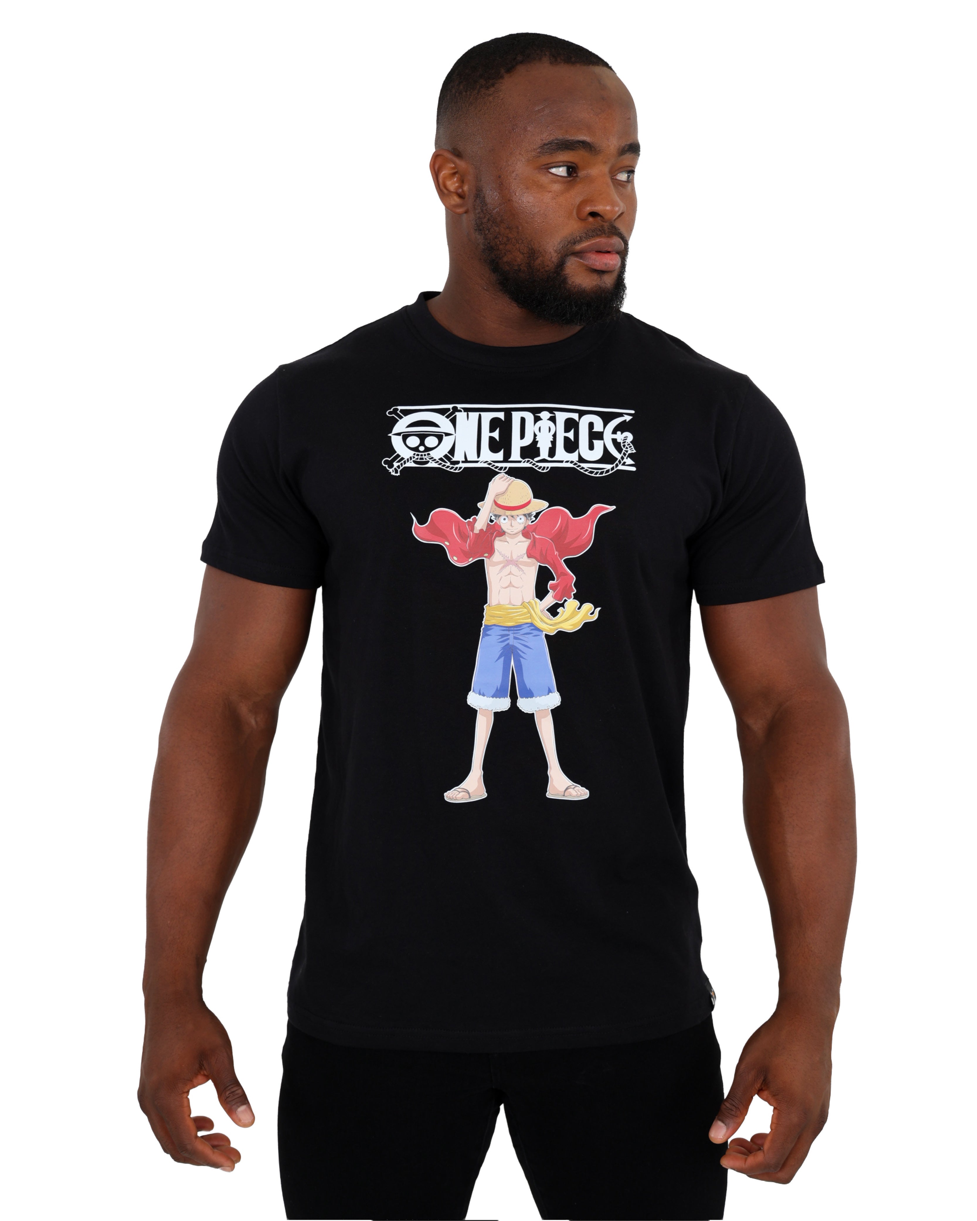 専用【23AW/国内正規】OP SS TEE LUFFY / BLACK One Piece Luffy Black T-Shirt トップス