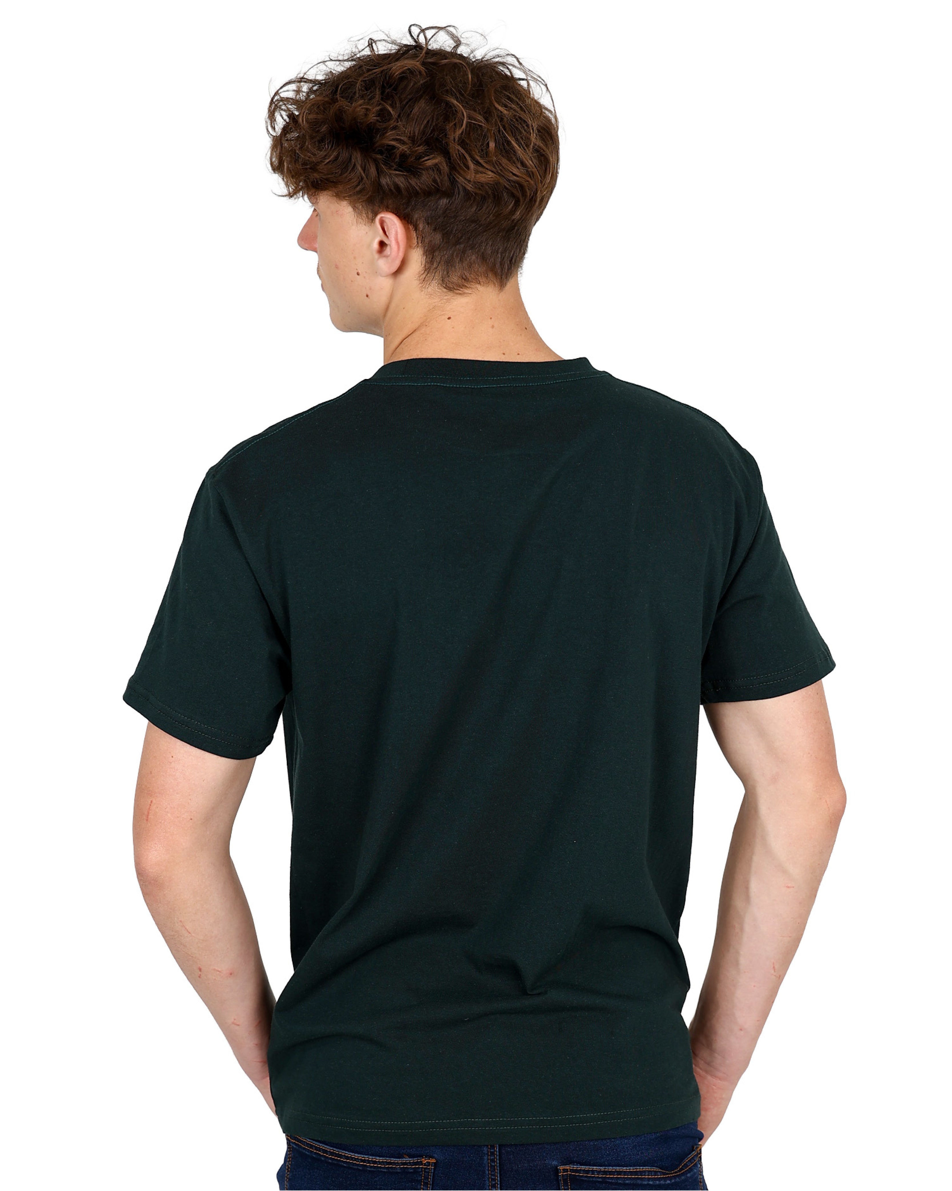 Short Sleeve Green "Anxiety" Graphic T-Shirt