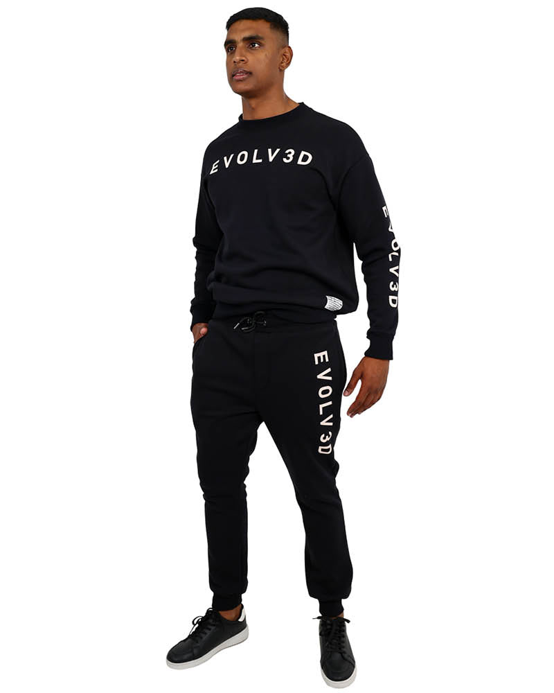 Evolved Black Fleece Jogger