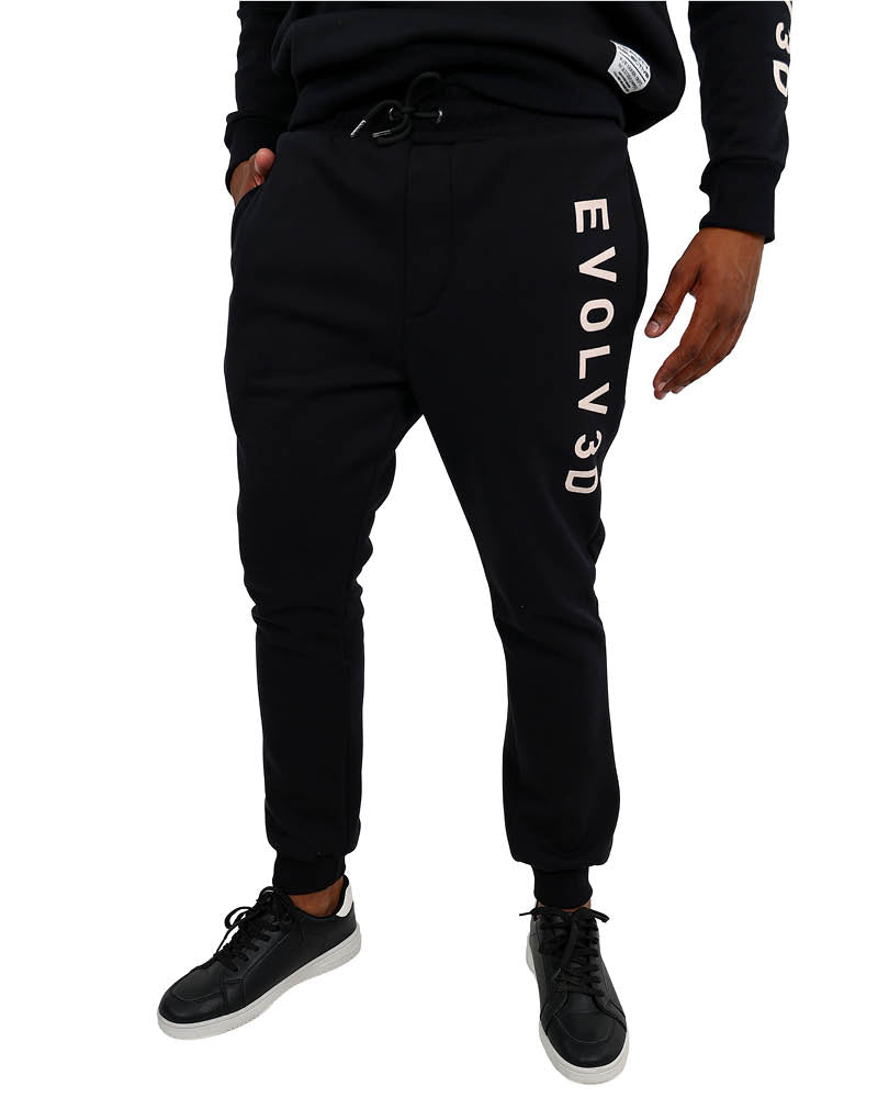 Evolved Black Fleece Jogger