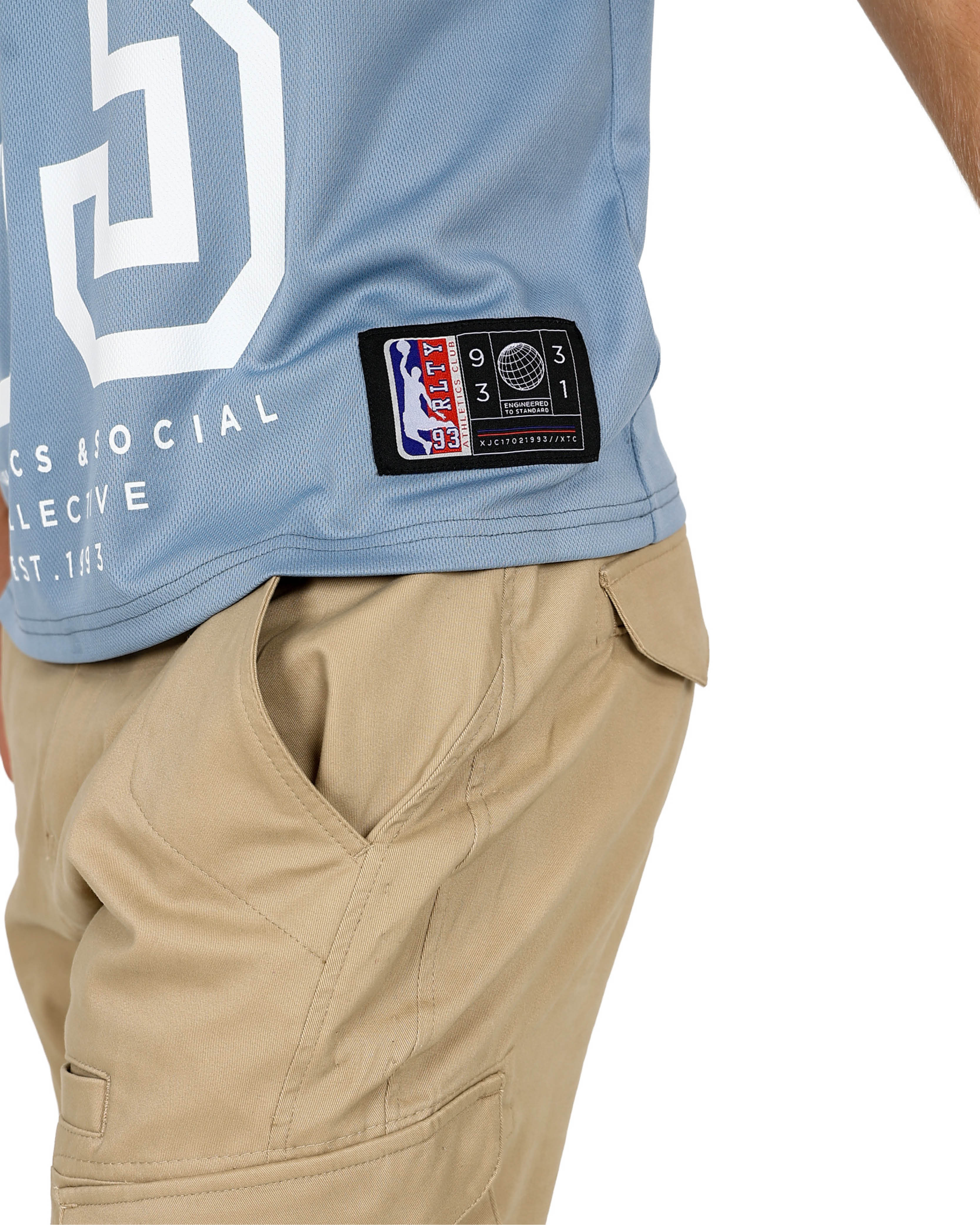 Short Sleeve Blue Tokyo Sporty T-Shirt