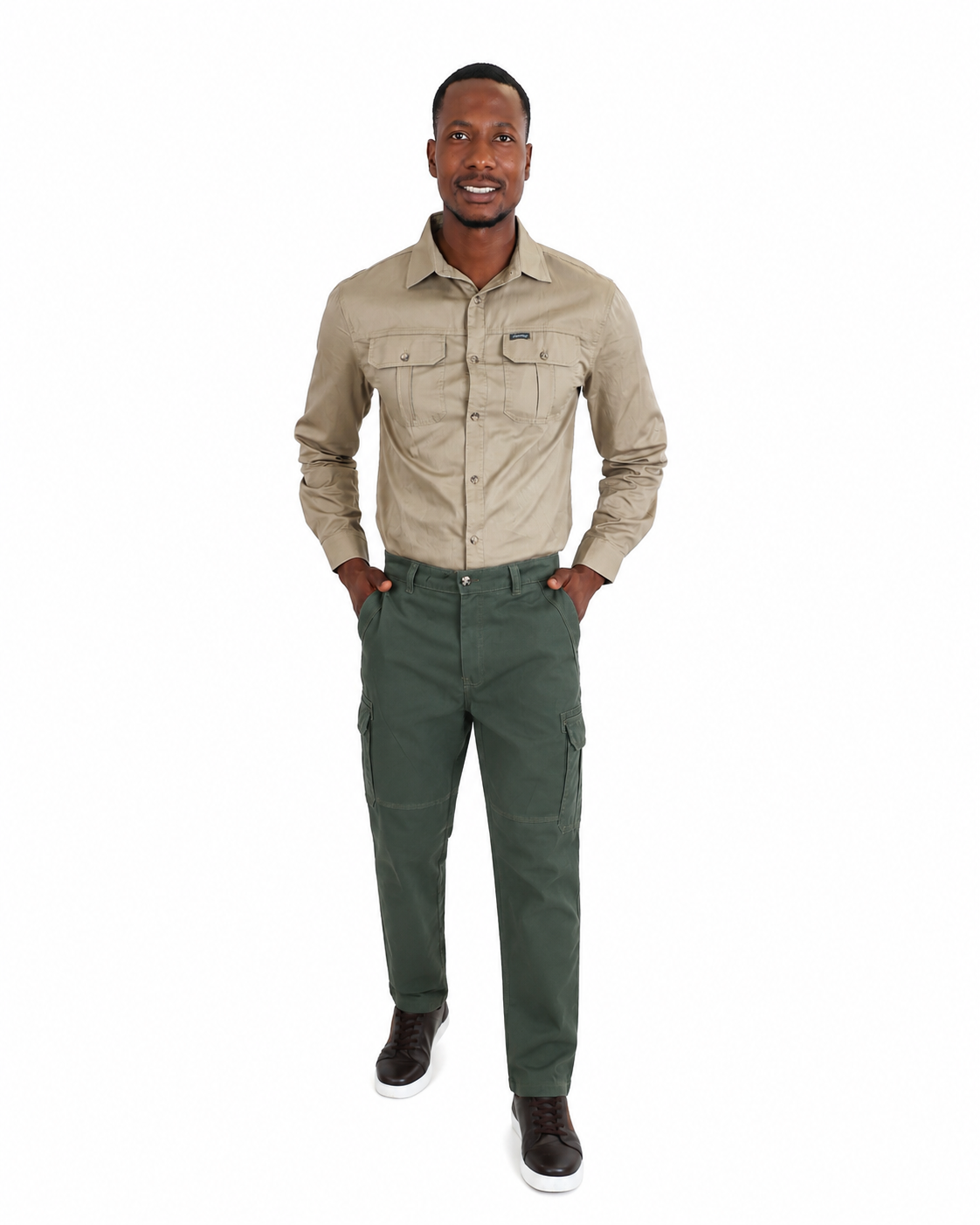 Okavango Outdoor Olive Cargo Pants