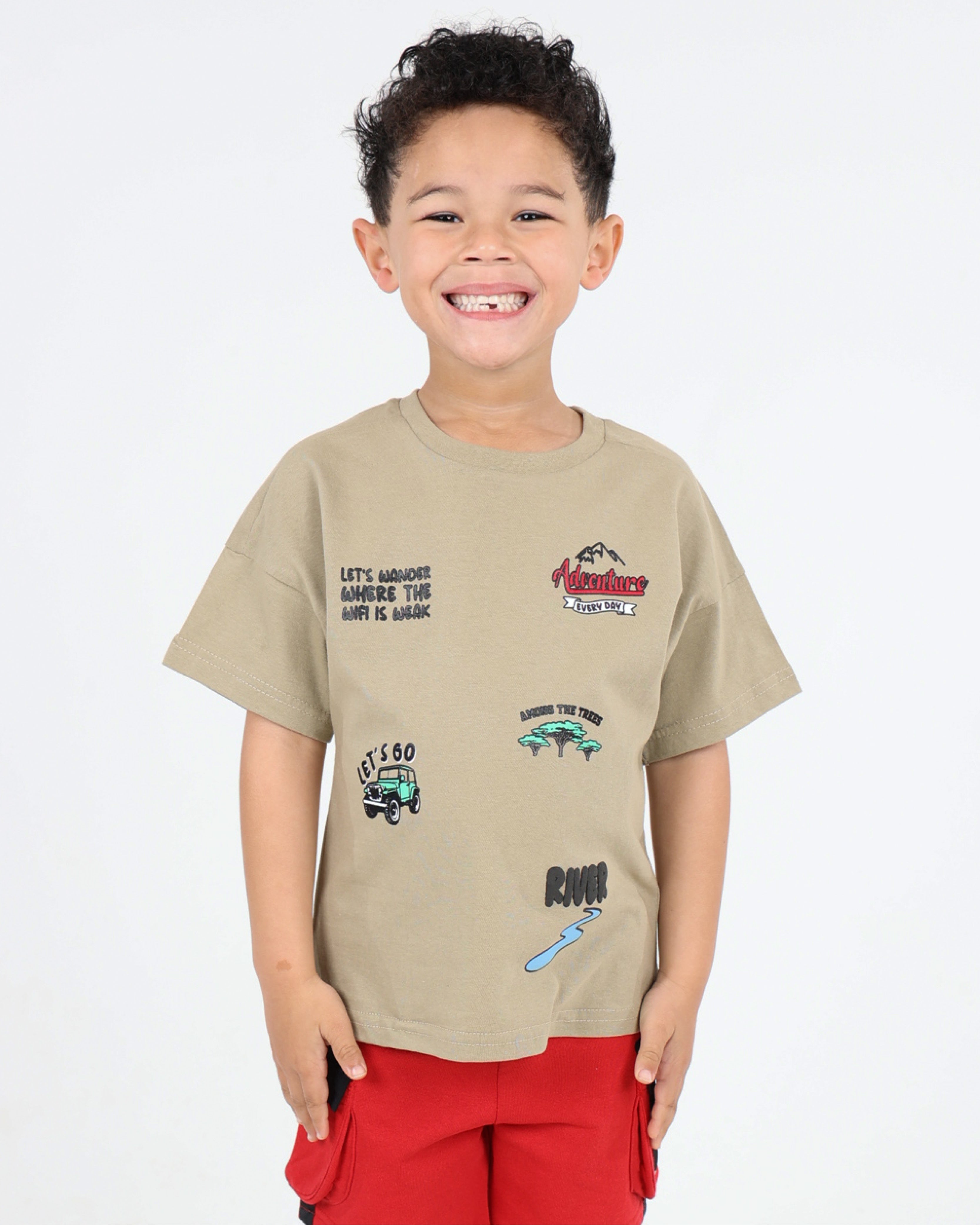 Short Sleeve Adventure Everyday Graphic T-Shirt