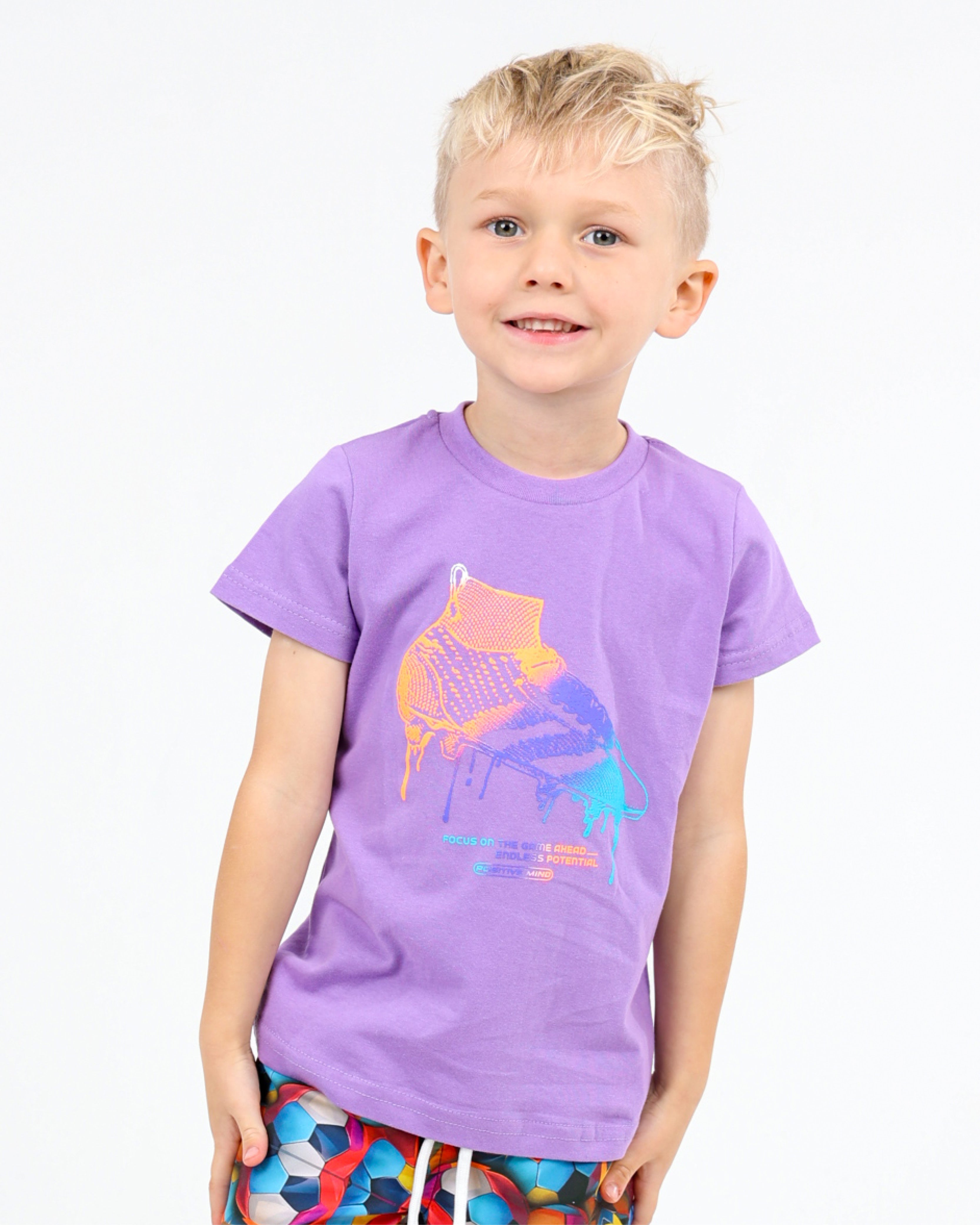 Short Sleeve Football Boot T-Shirt