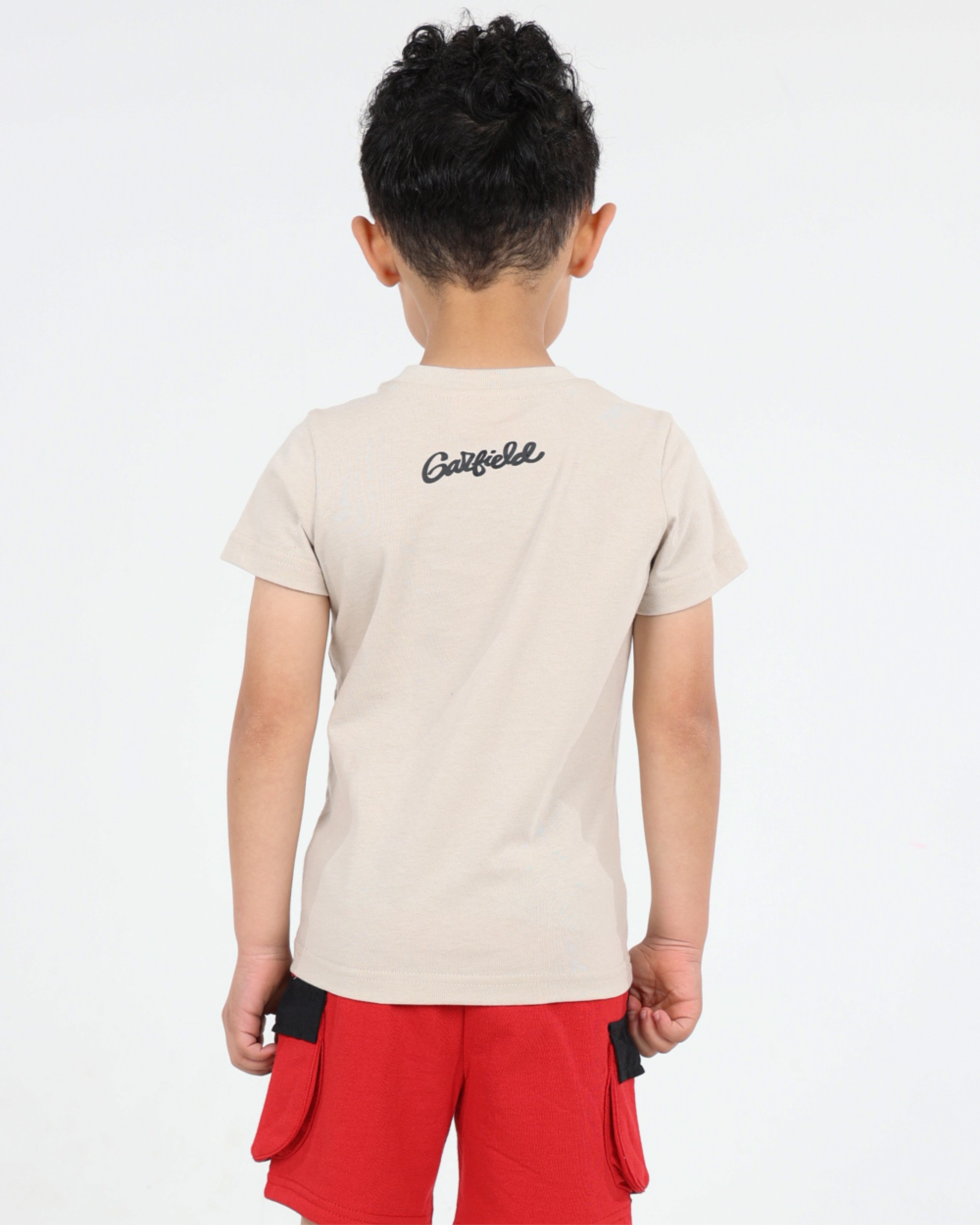 Short Sleeve Garfield Graphic T-Shirt