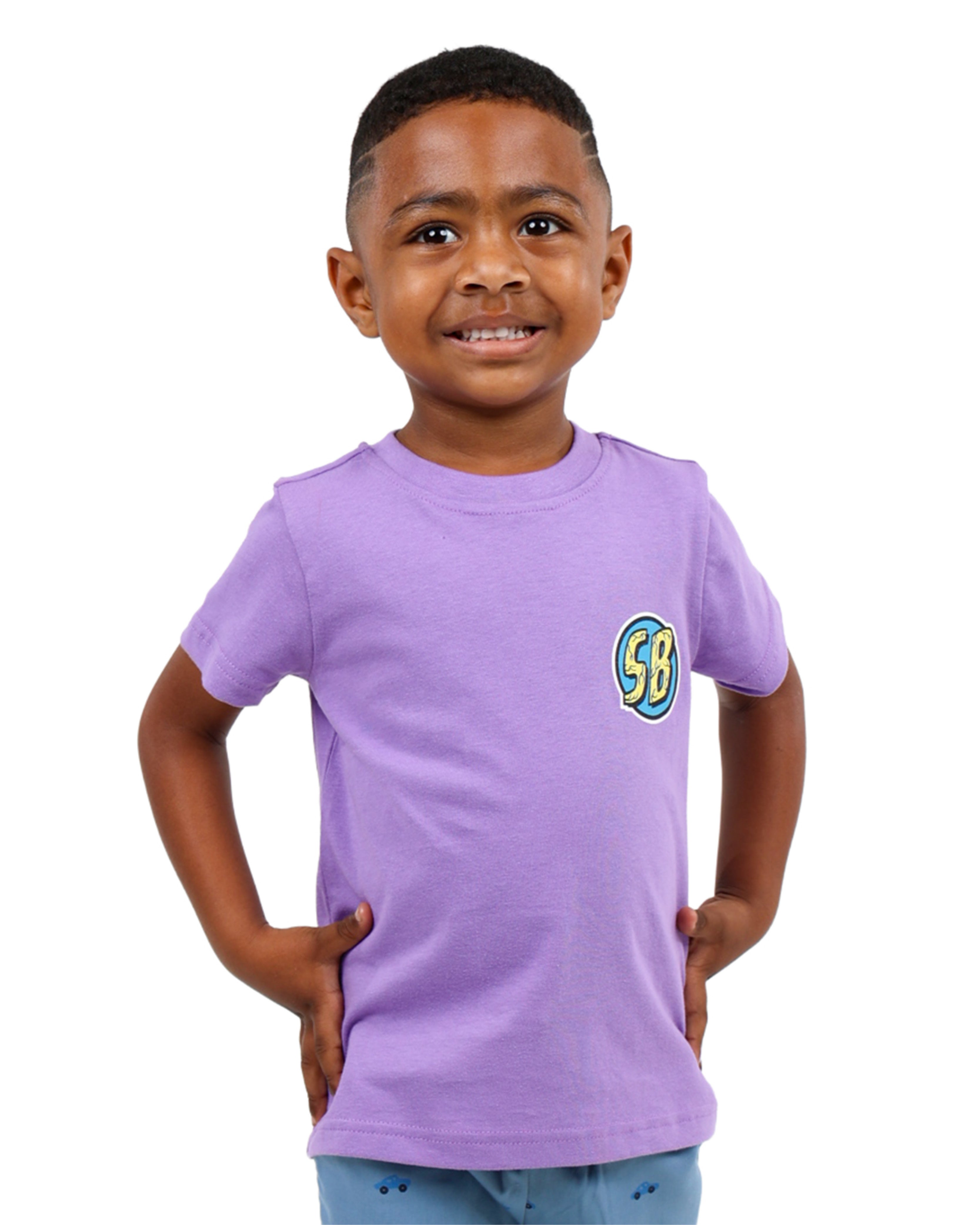 Short Sleeve Spongebob Graphic T-Shirt