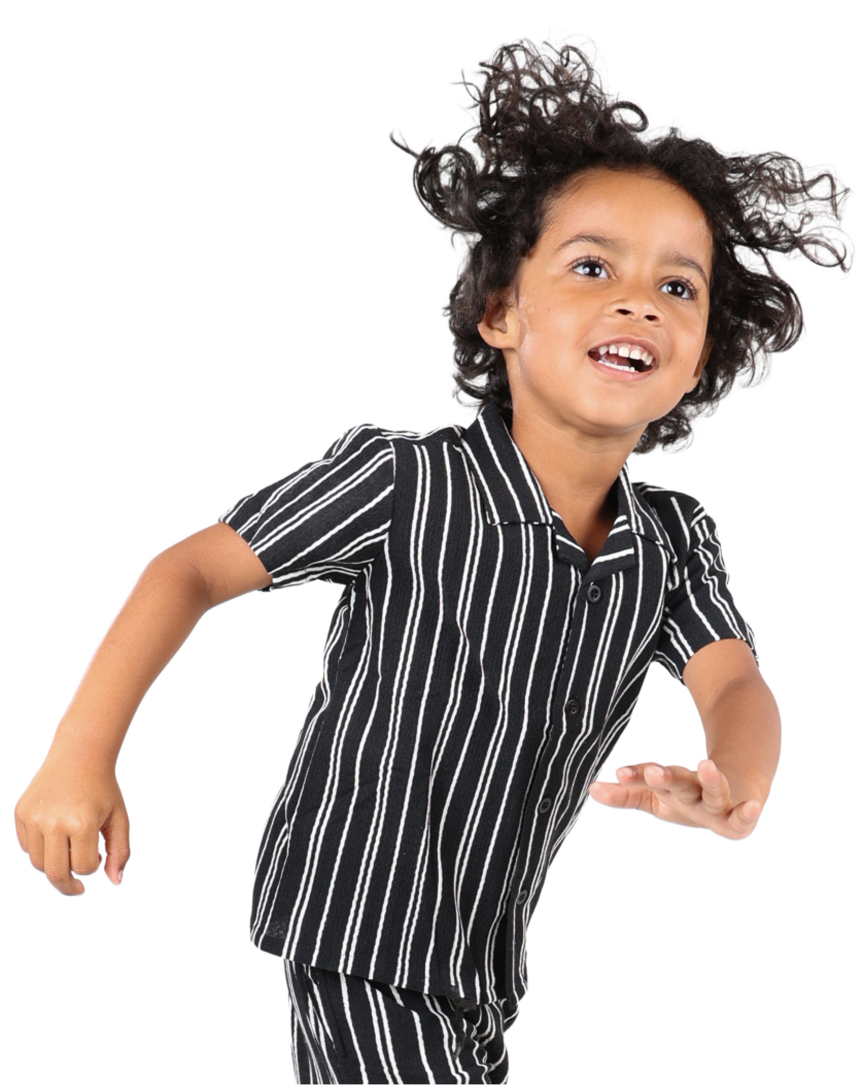 Cuban Stripe Short Sleeve Shirt