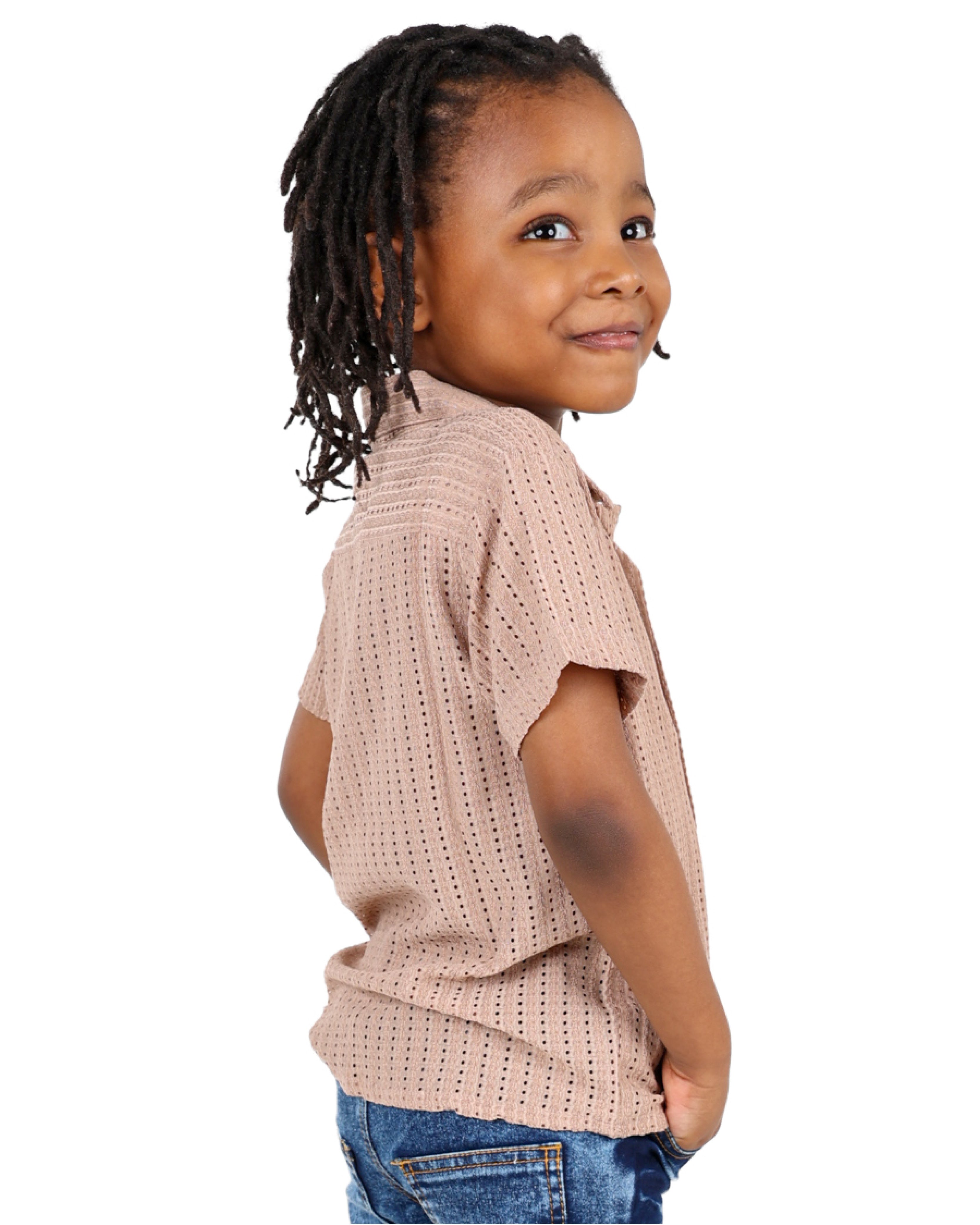 Embroidered Short Sleeve Shirt