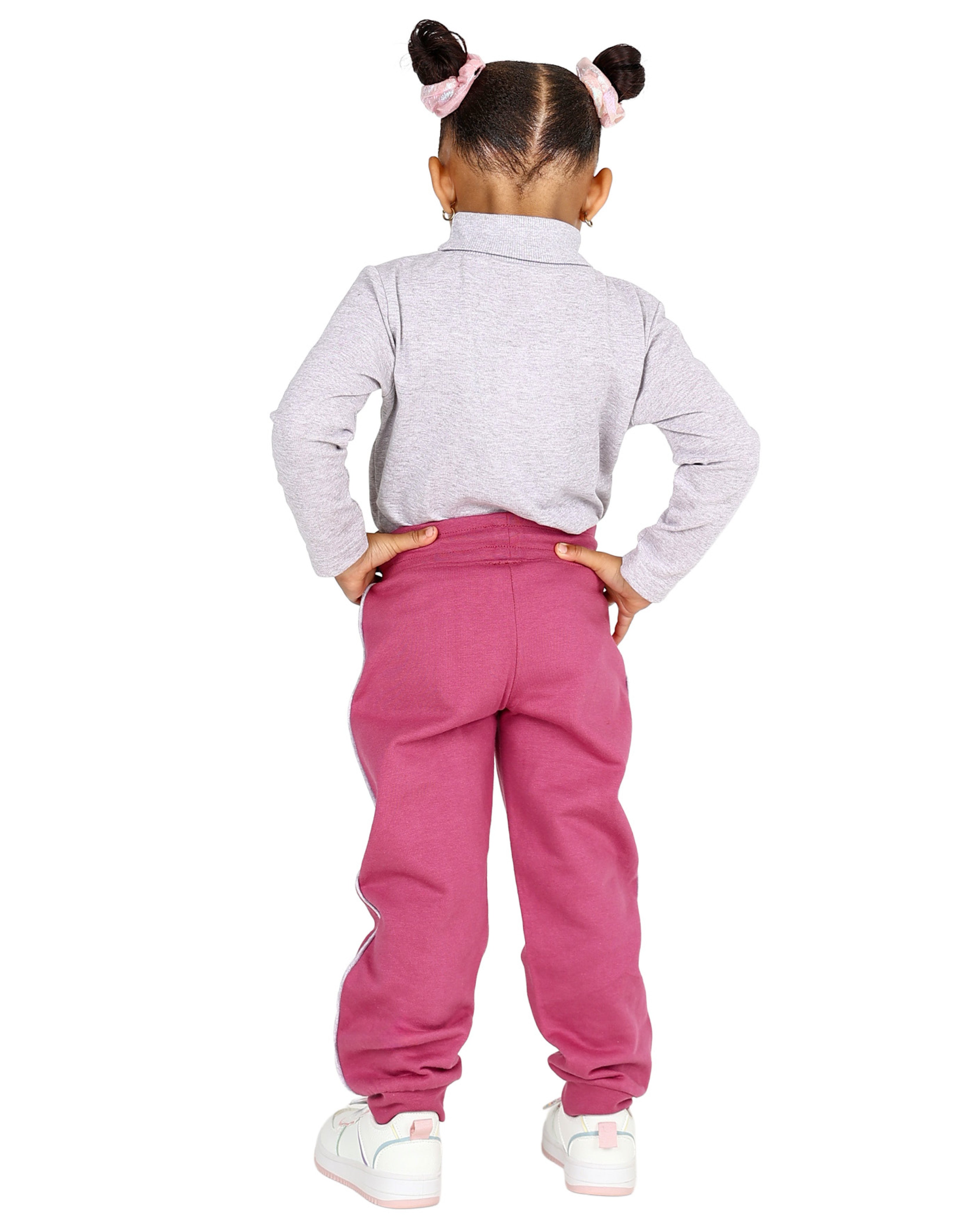 2 Pack Girls Can Do Anything Graphic Print Active Pants