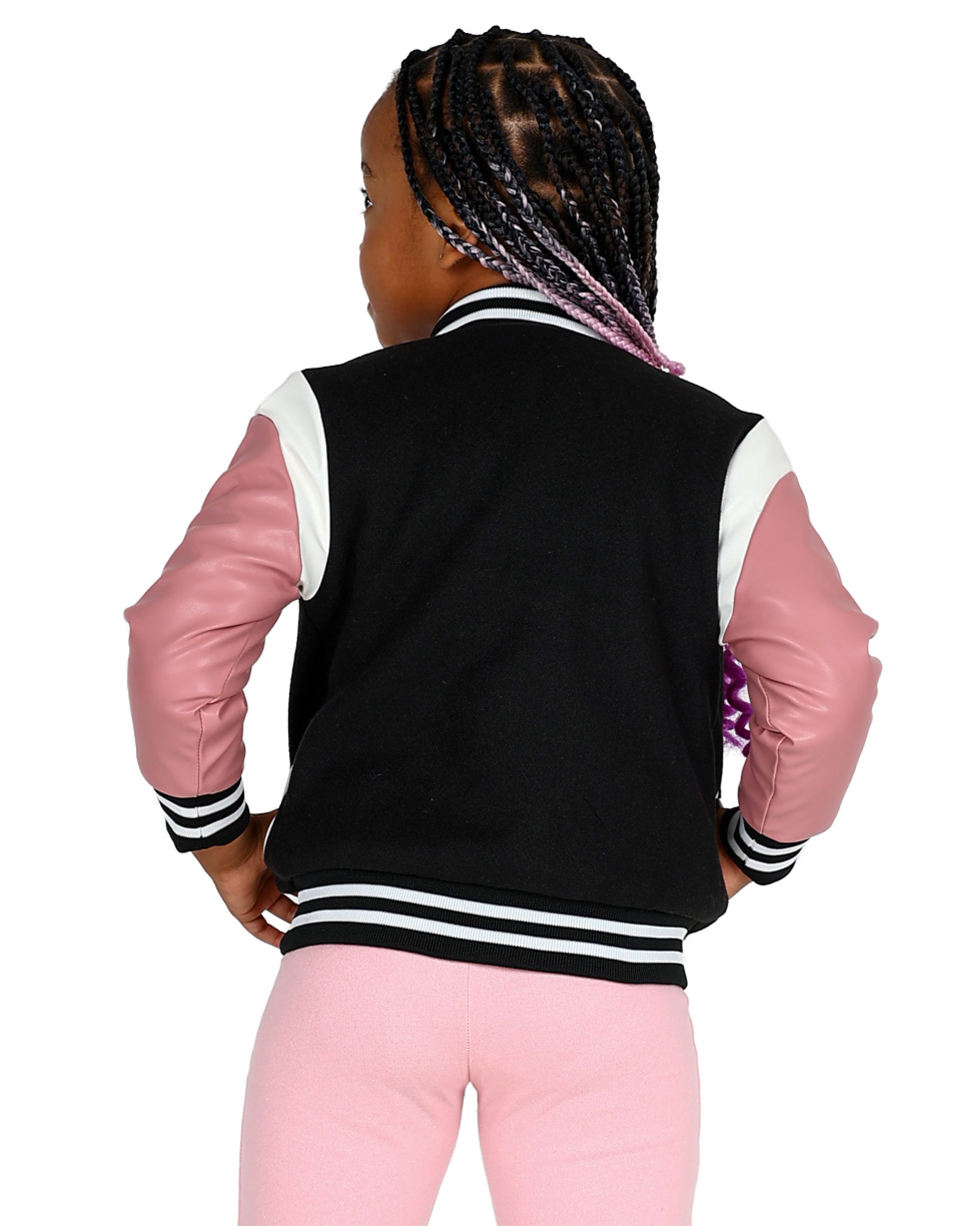 Colour Block Bomber Jacket