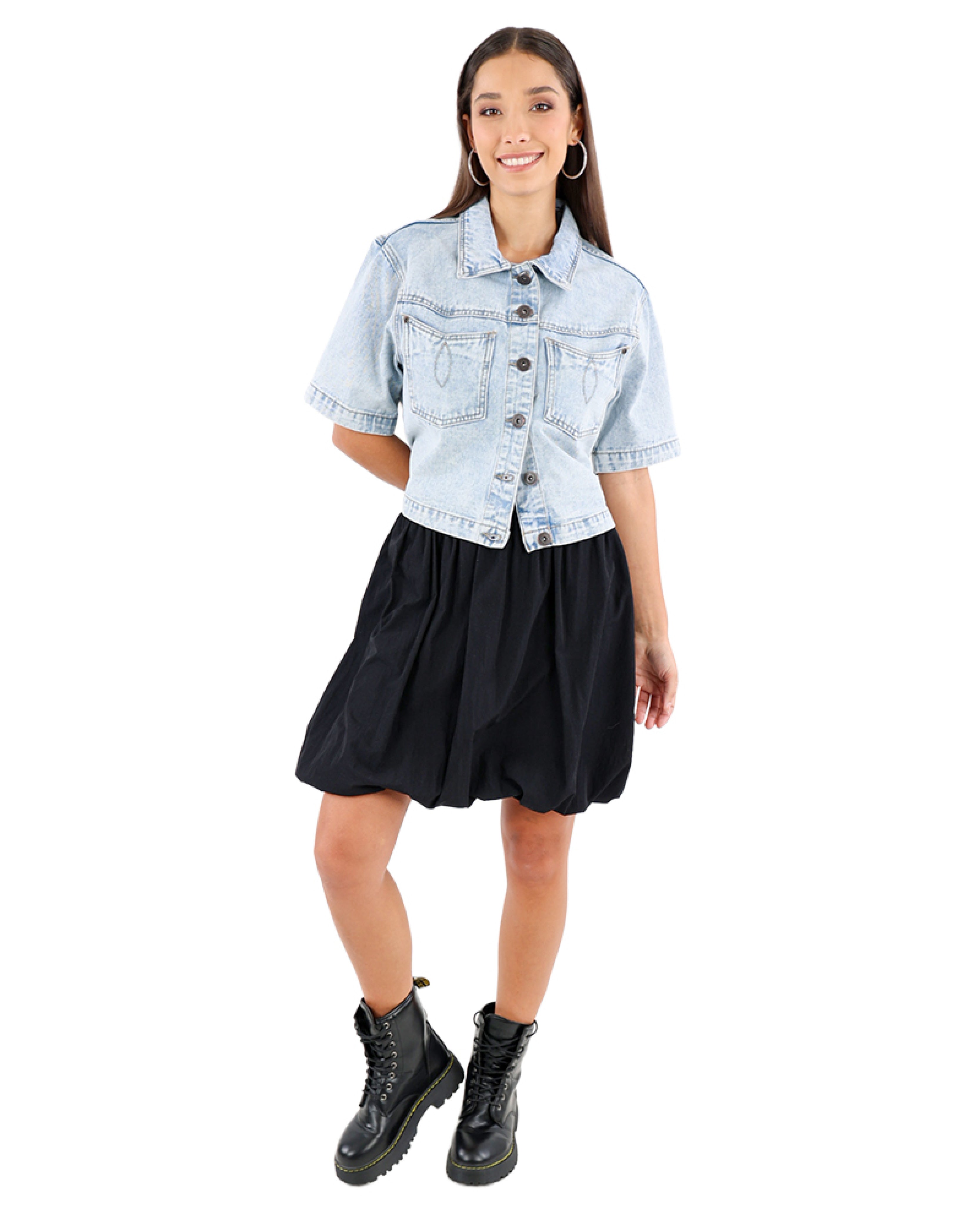 Bubble Mini Skirt