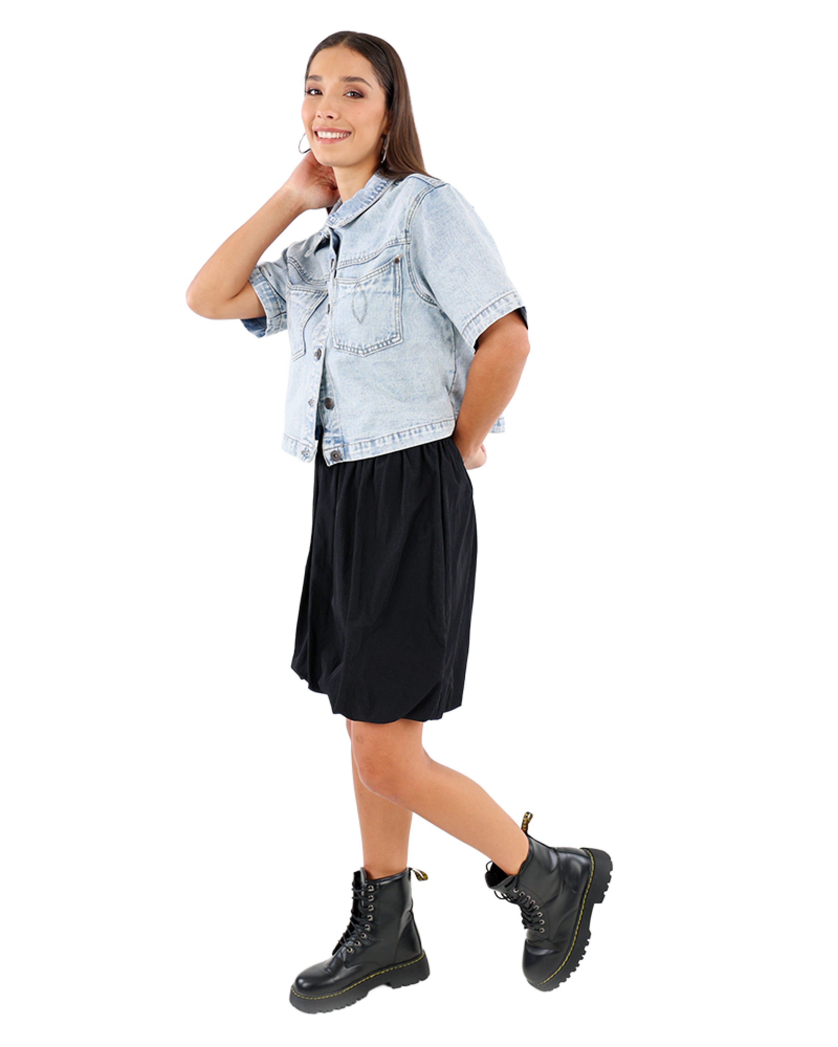 Bubble Mini Skirt