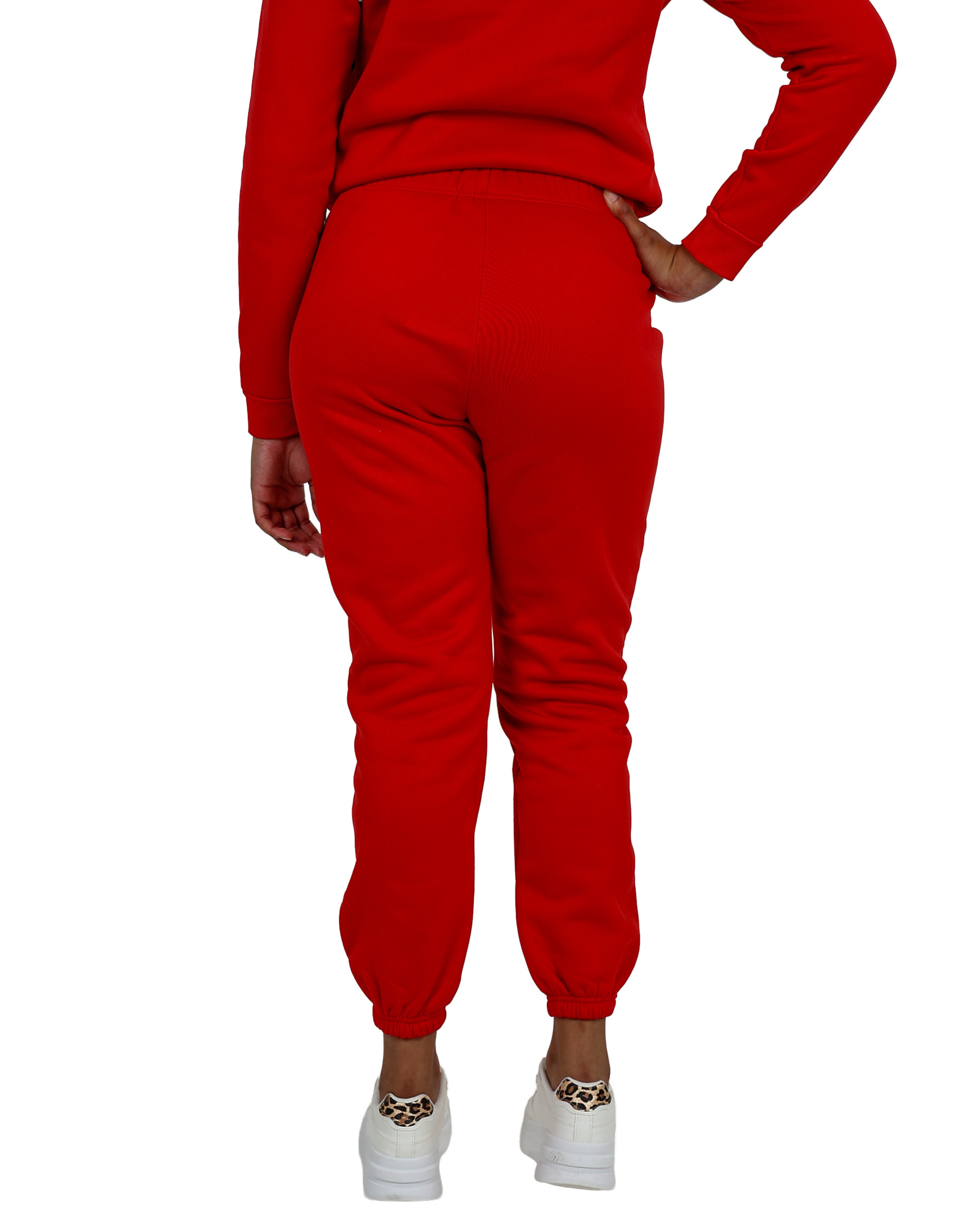 Red Paris Fleece Fleece Jogger