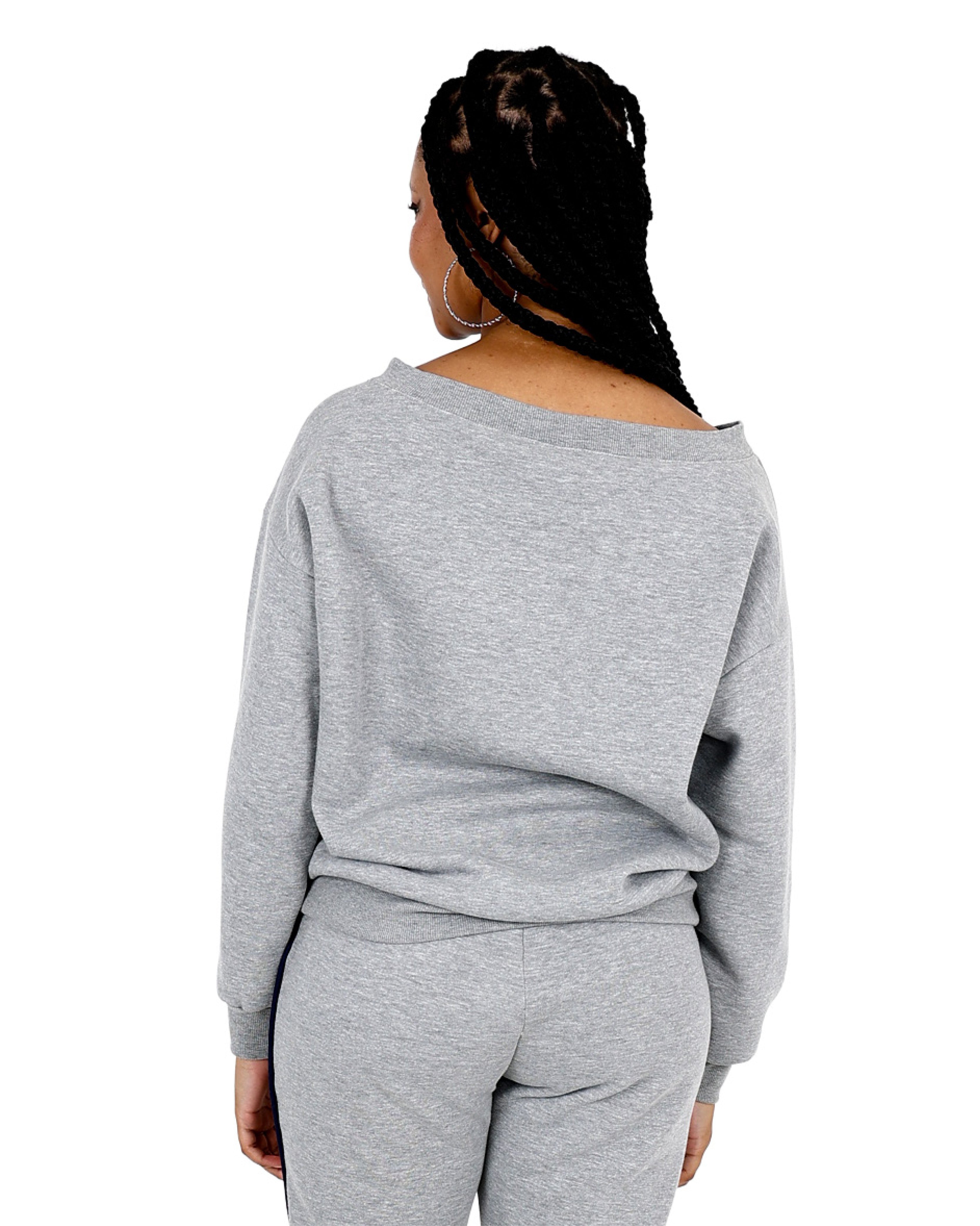 Grey Melange Pullover