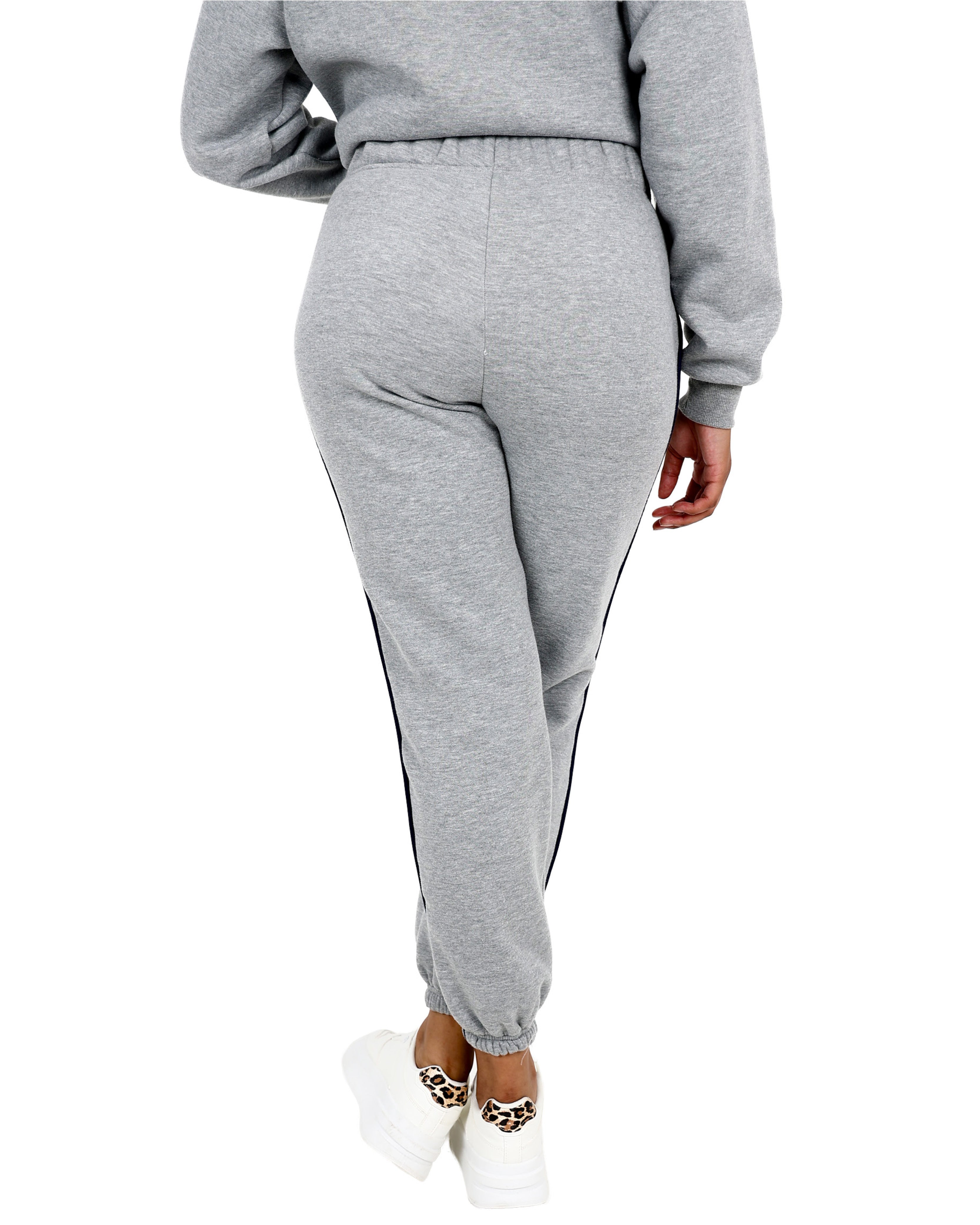 Grey Melange Joggers