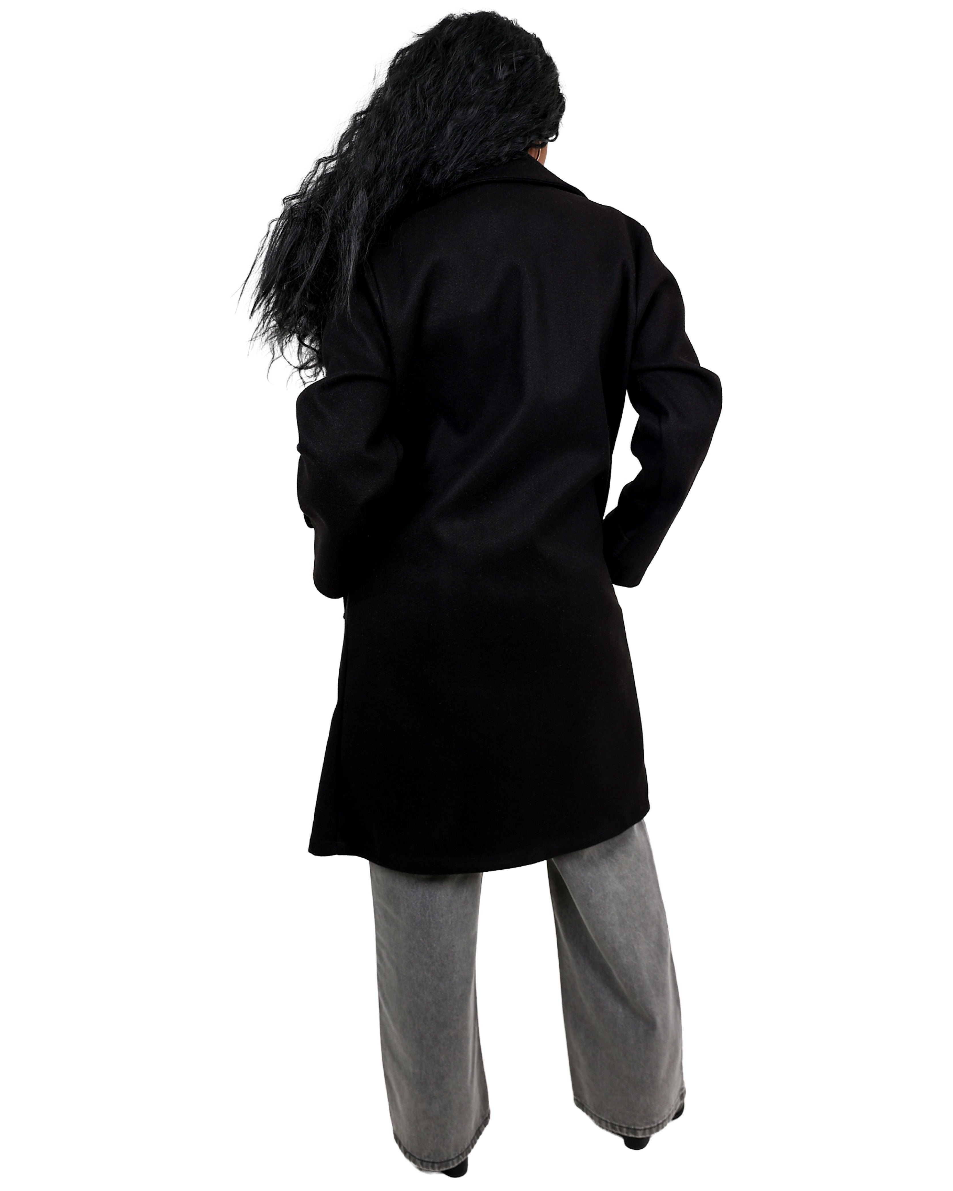 Oversized Melton Coat