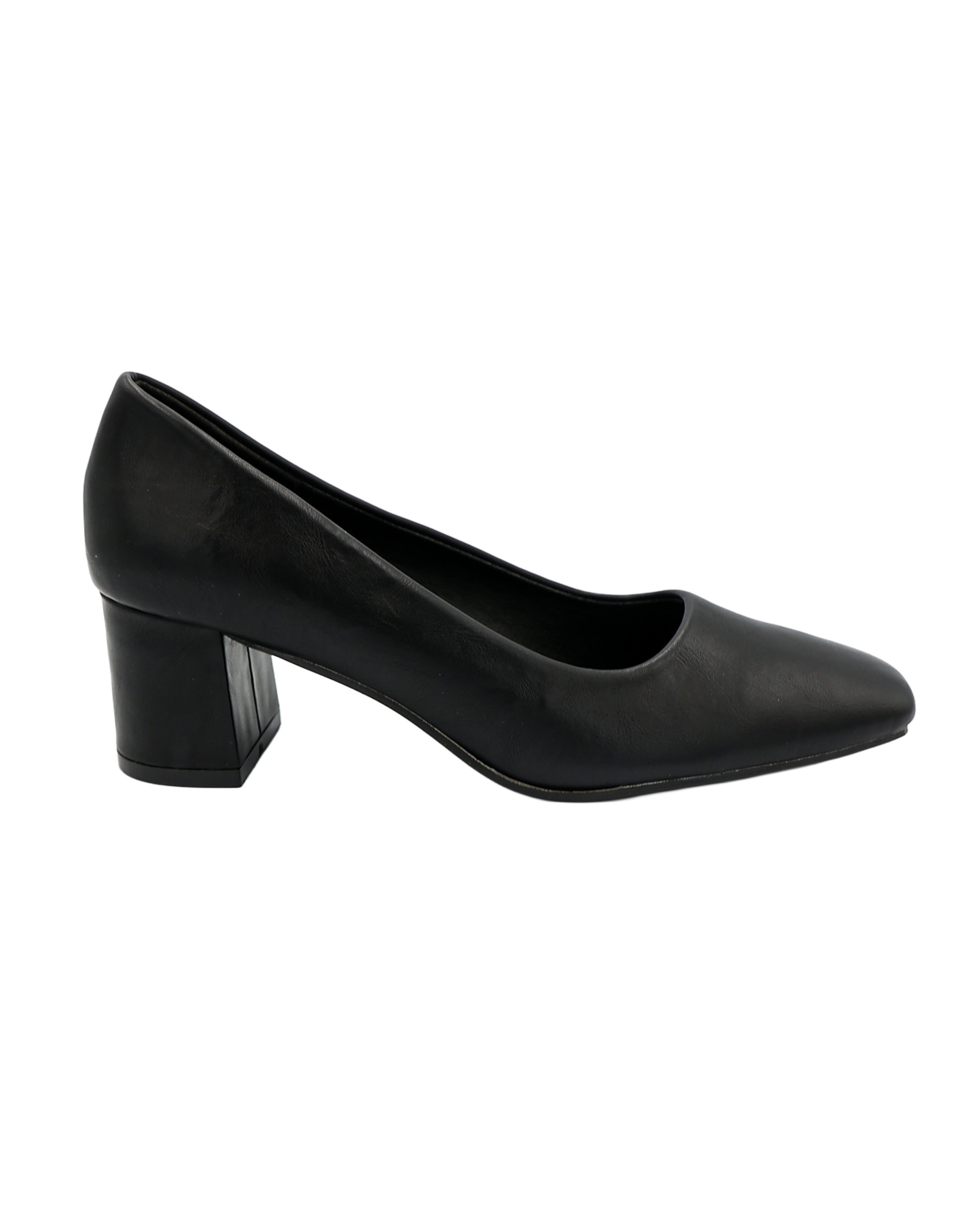Black Classic Court Shoe