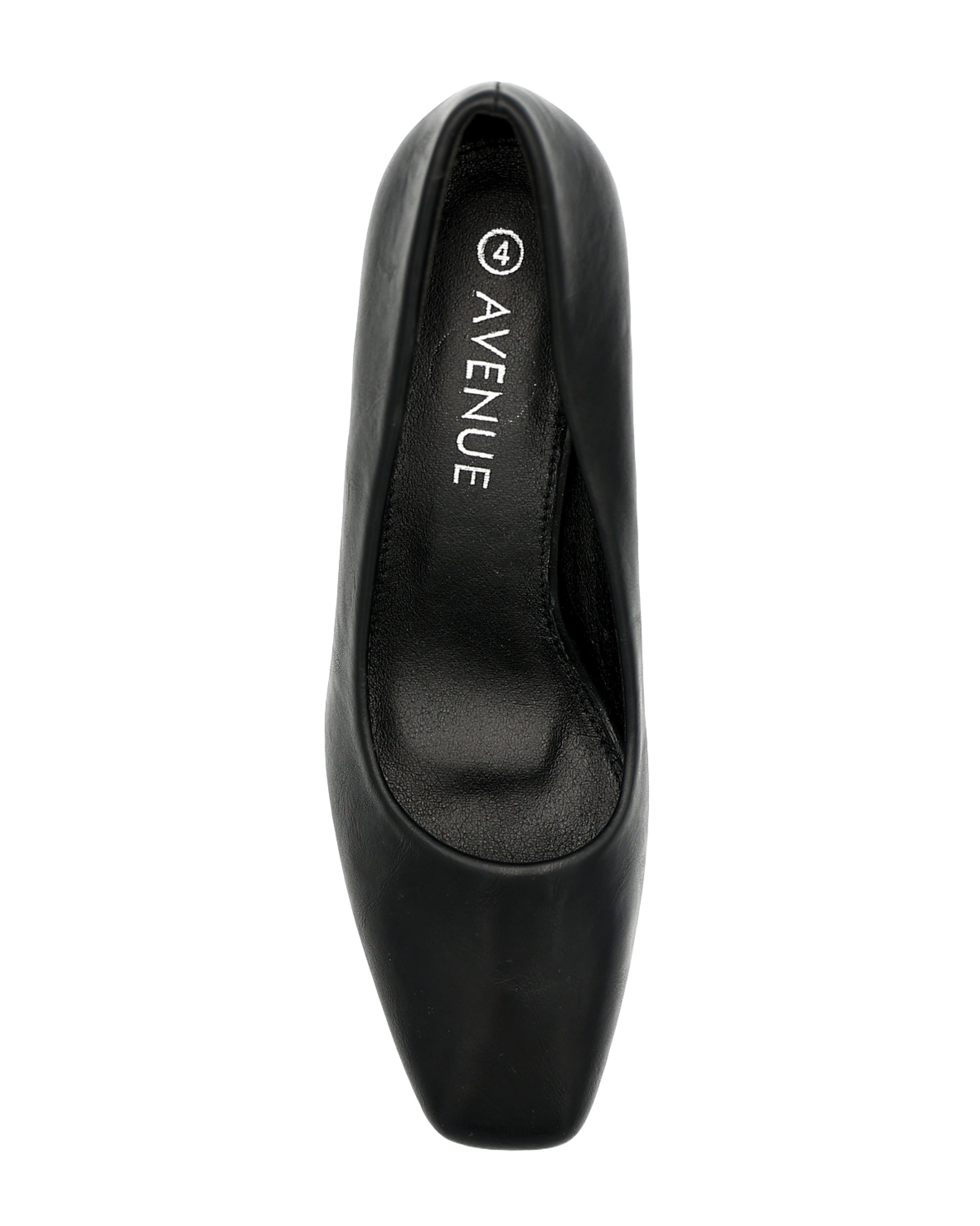 Black Classic Court Shoe