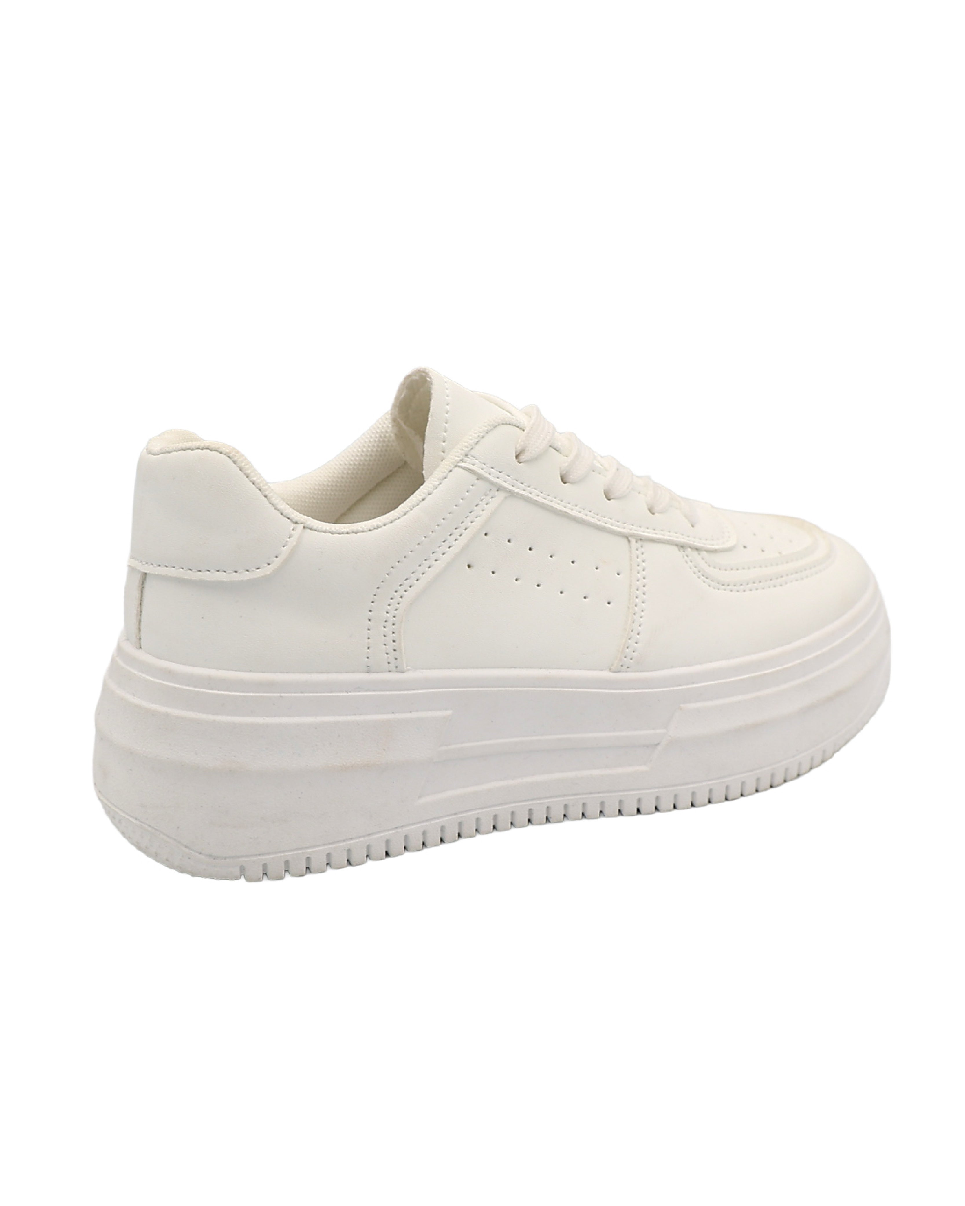 Classic White Platform Sneaker
