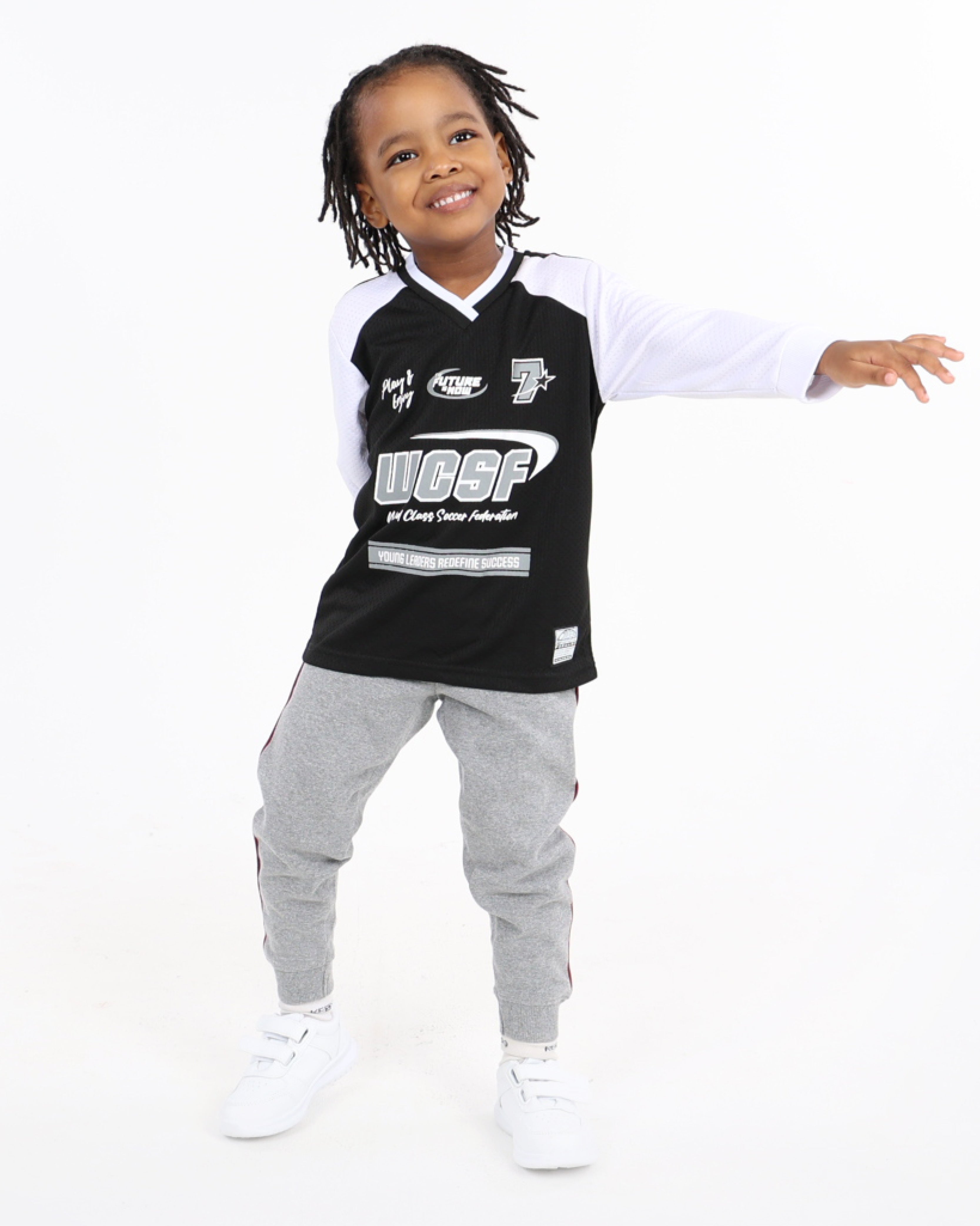 Football Inspired Long Sleeve T-Shirt