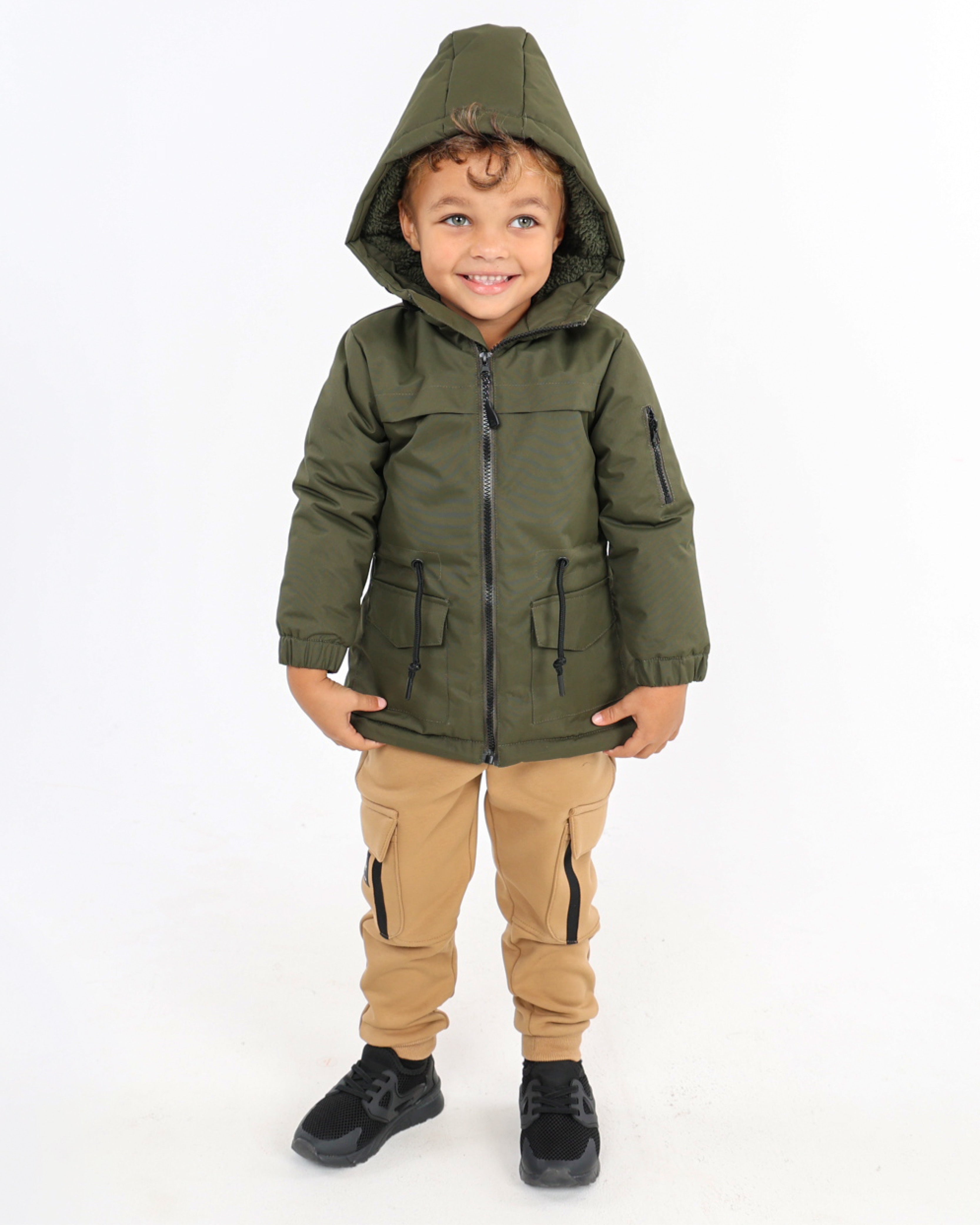 Longer Length Hooded Jacket