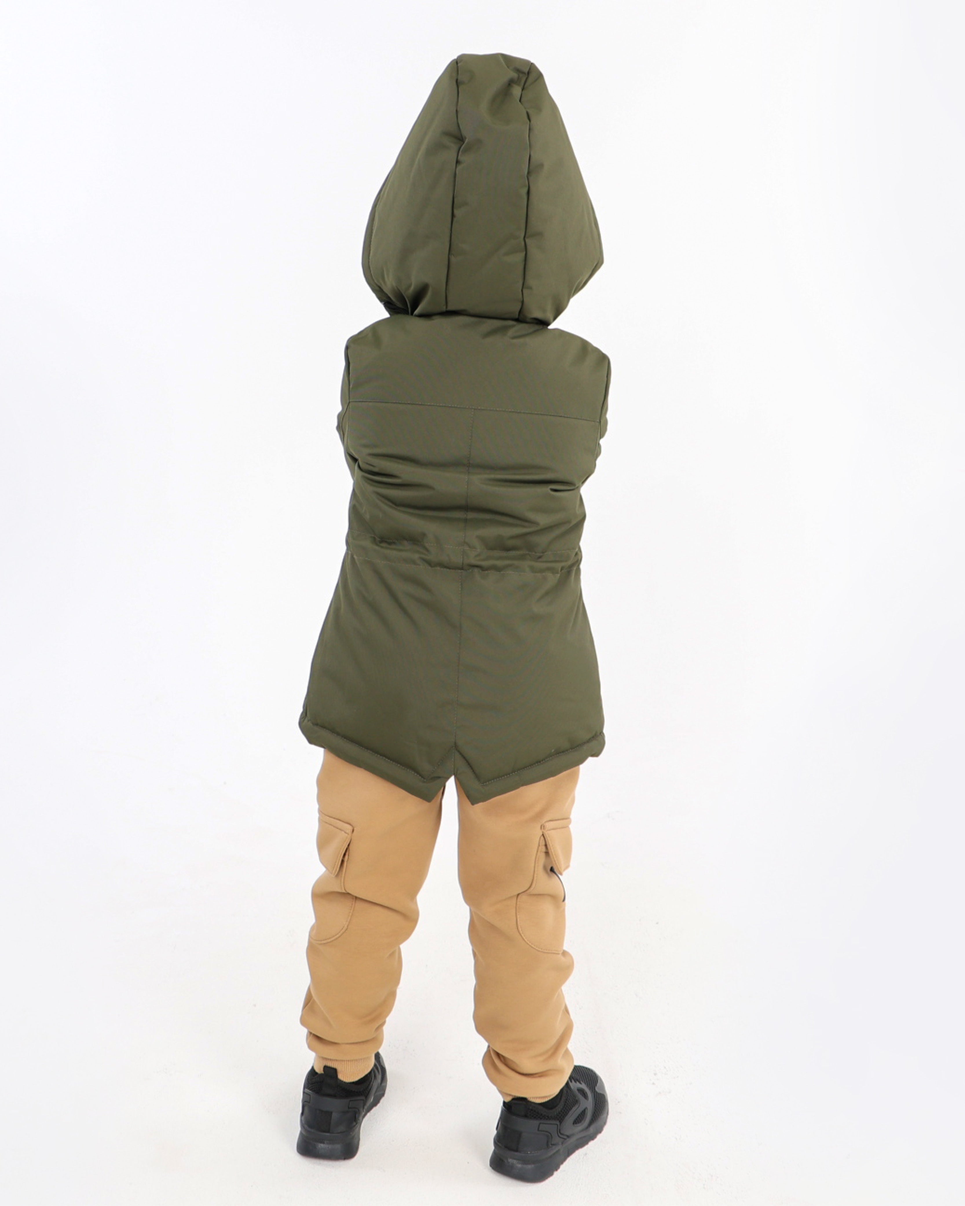 Longer Length Hooded Jacket