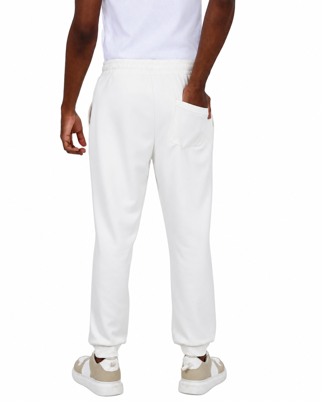 Cream Old School Famous Jogger