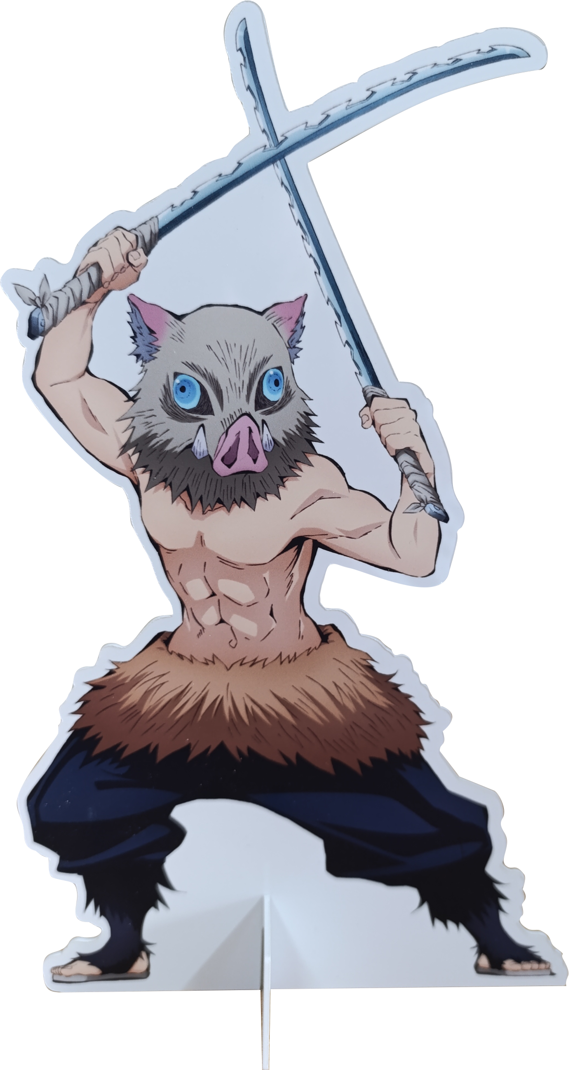 Demon Slayer Inosuke Short Sleeve T-Shirt+ FREE Inosuke Standee