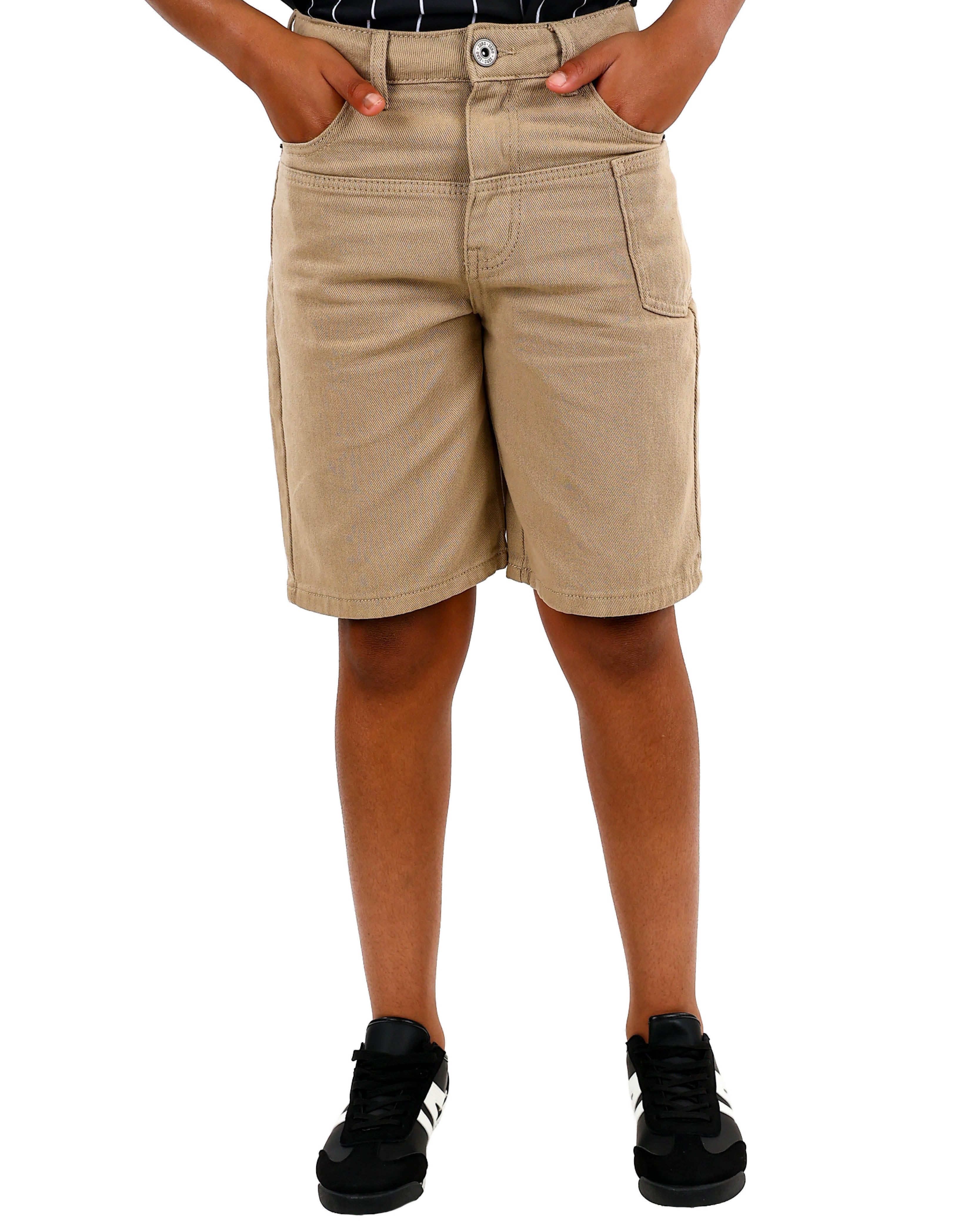 Khaki Utility Shorts