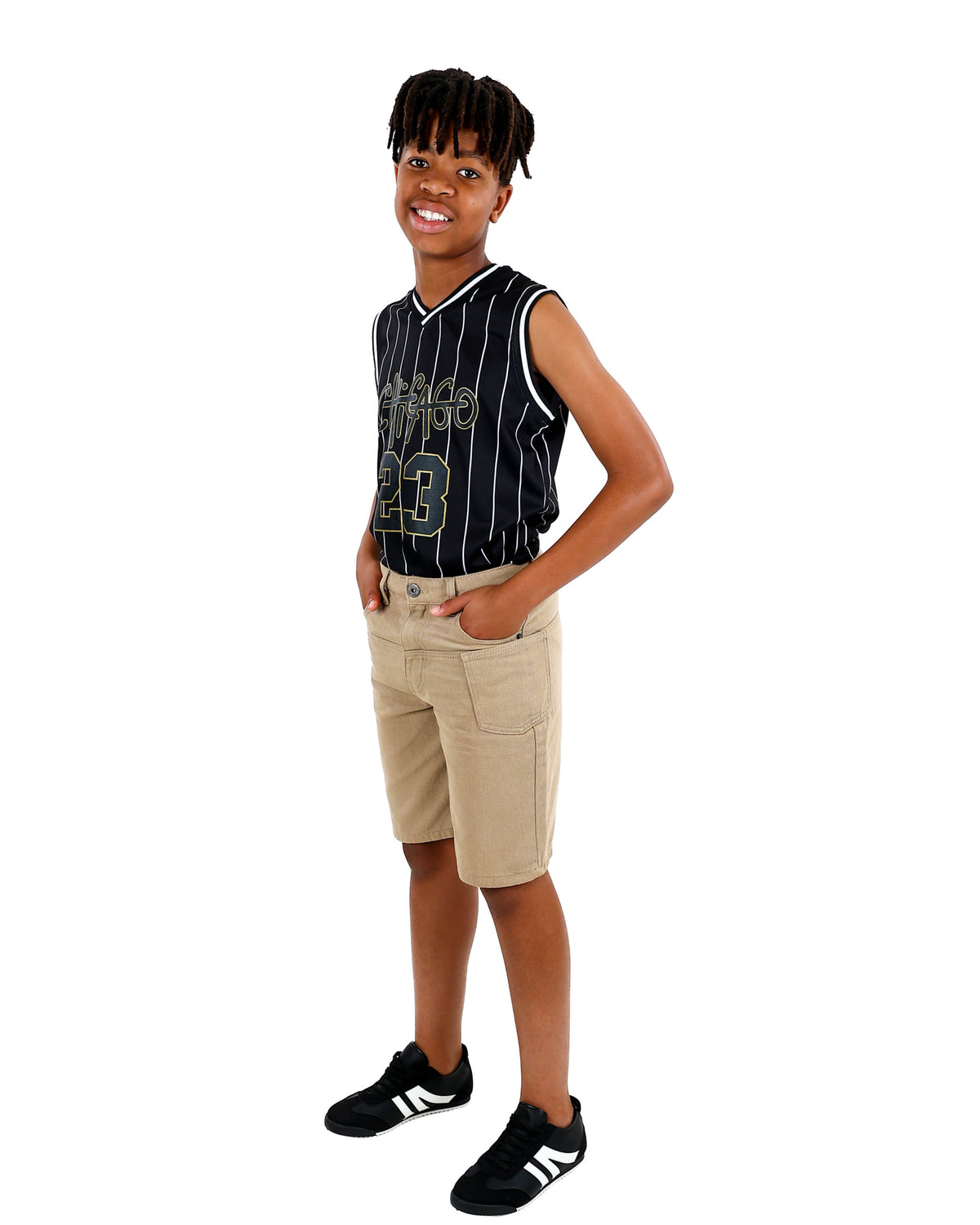 Khaki Utility Shorts