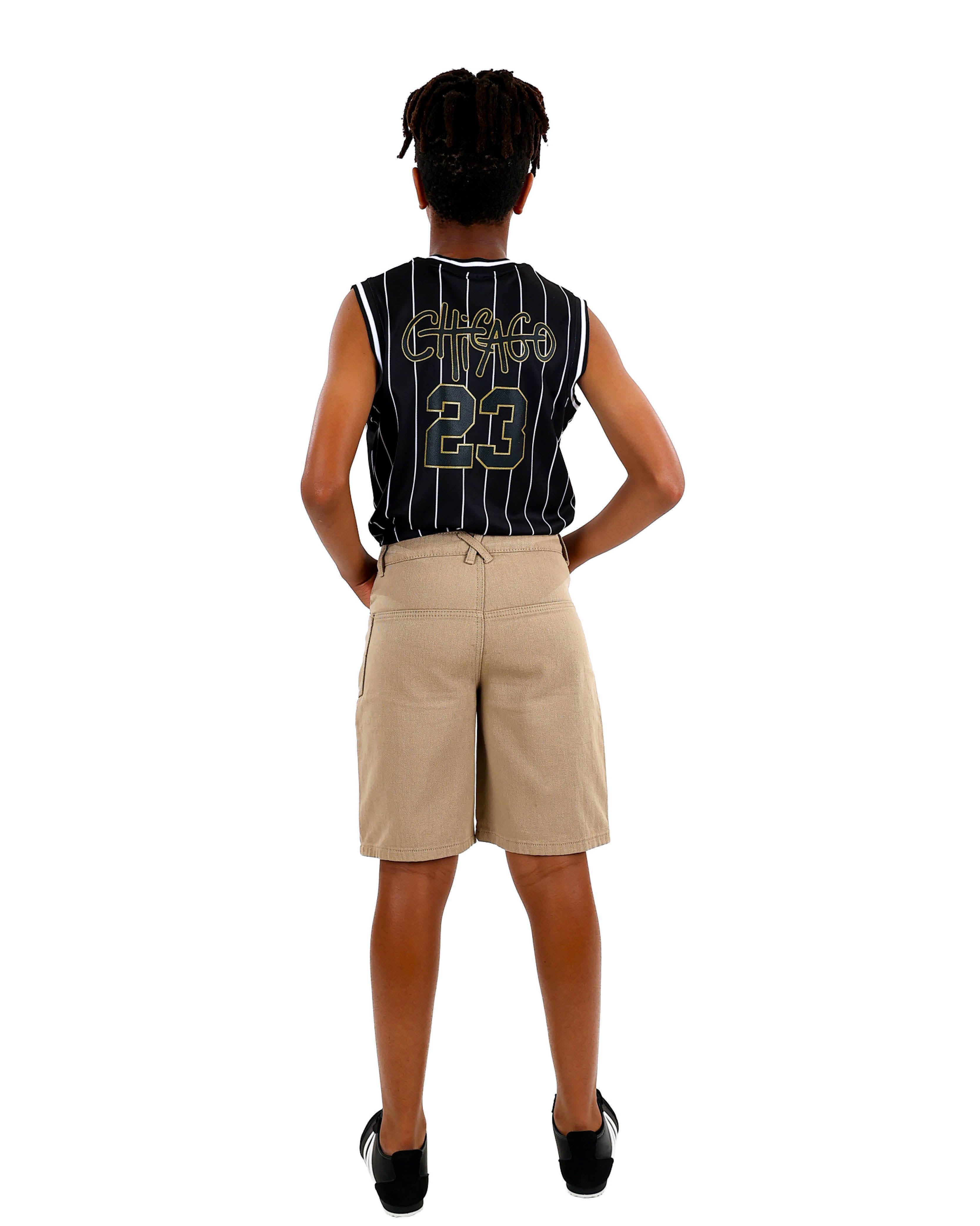 Khaki Utility Shorts