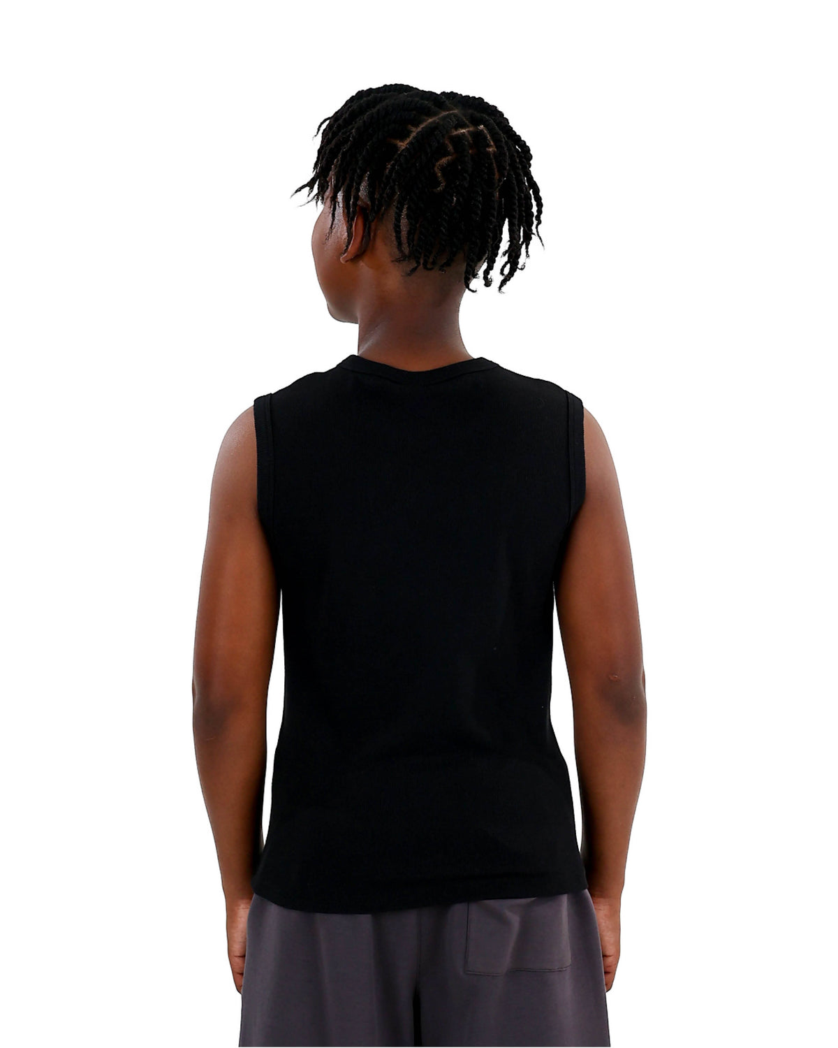 Sleeveless Ribbed Tank Top