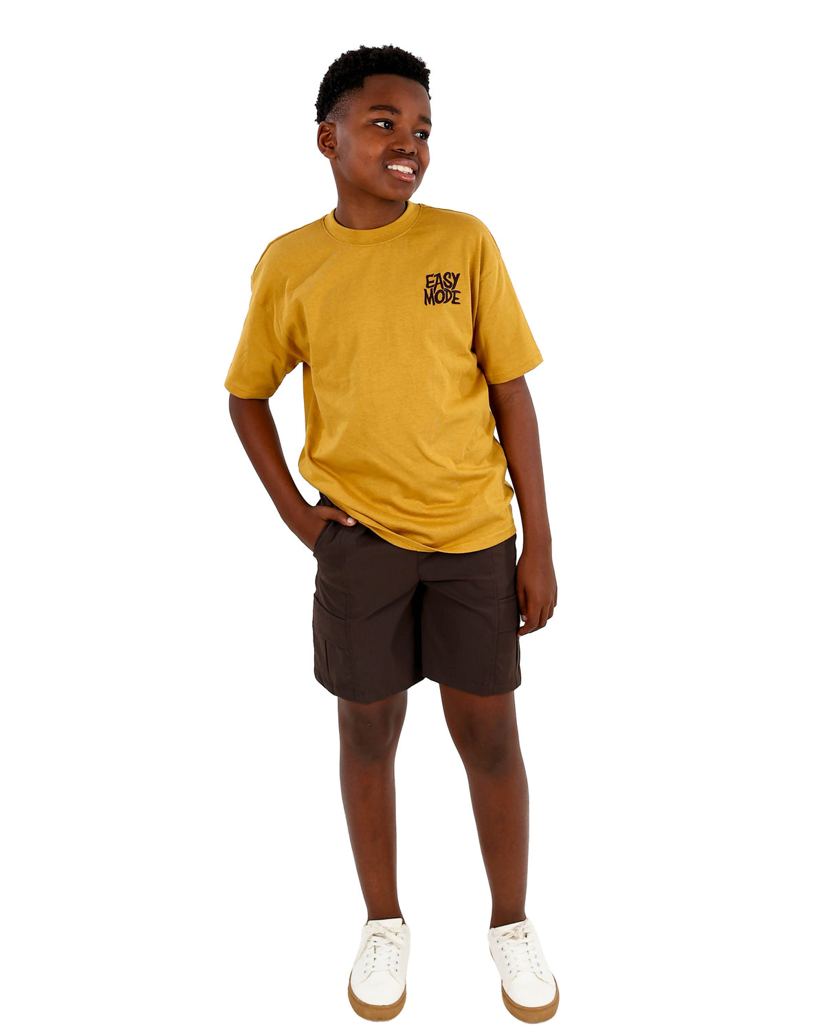 Short Sleeve Easy Mode Graphic Print T-Shirt