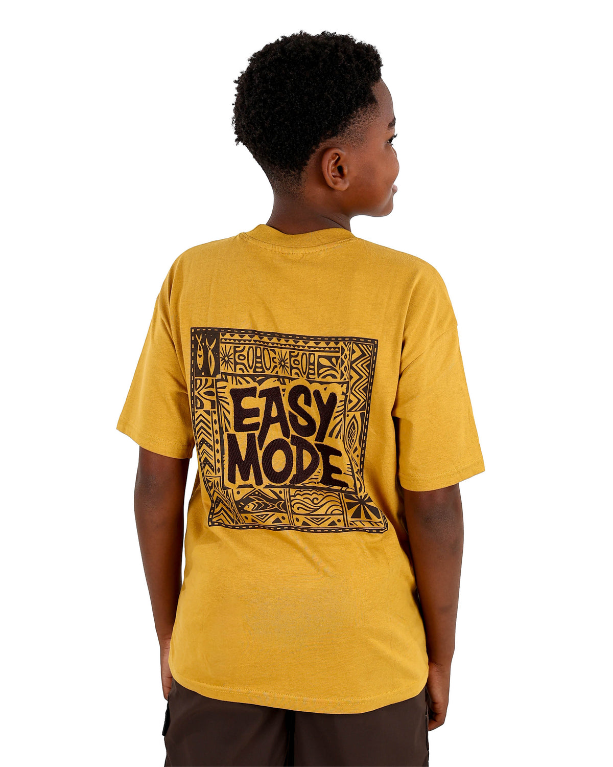 Short Sleeve Easy Mode Graphic Print T-Shirt