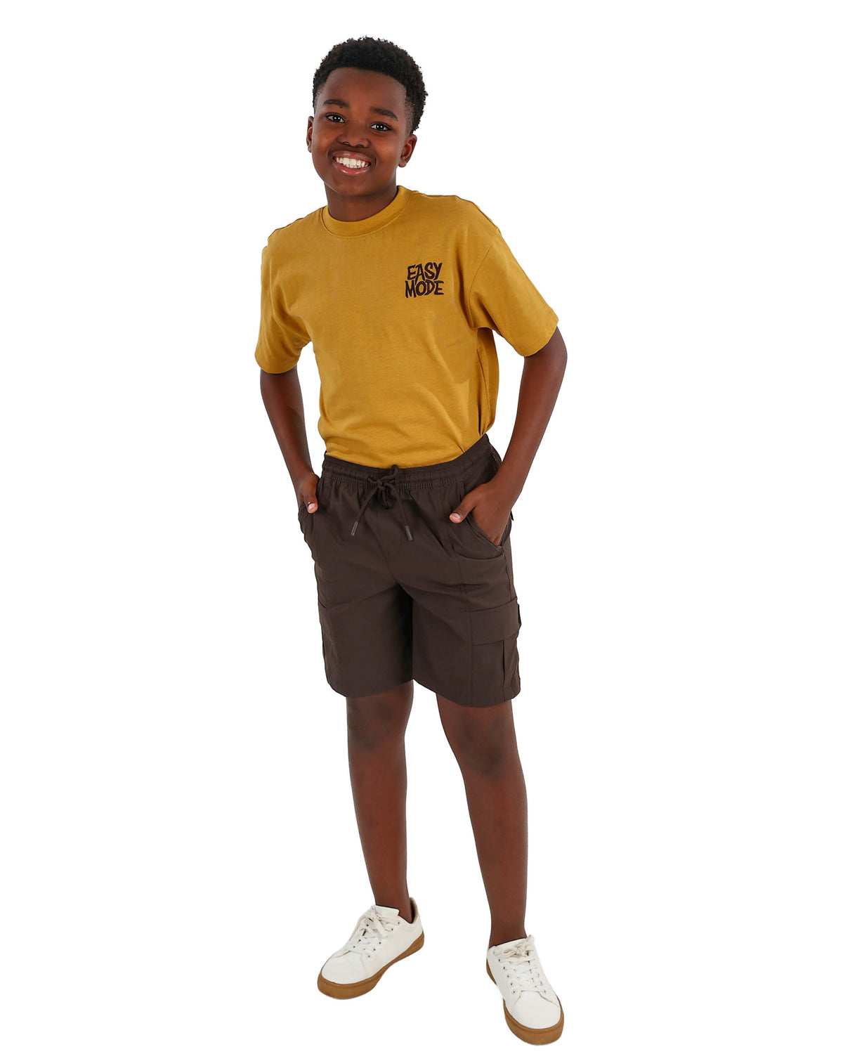 Chocolate Utility Ripstop Shorts