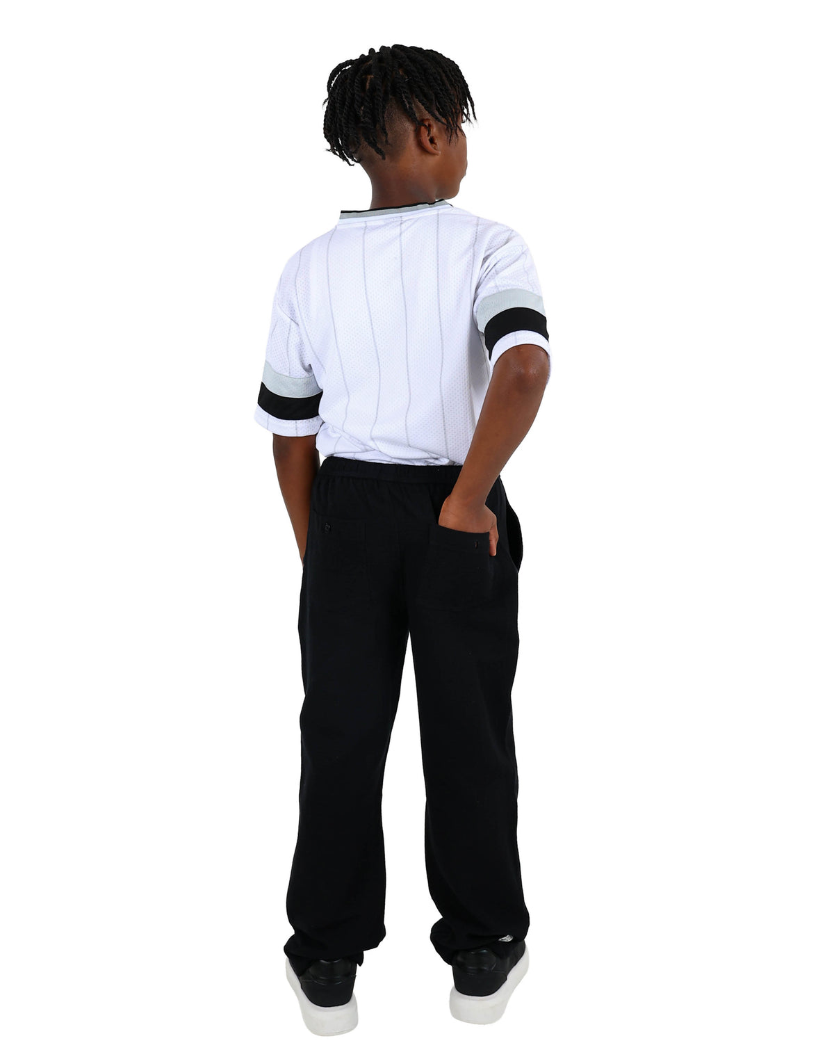 Jacquard Baggy Pants
