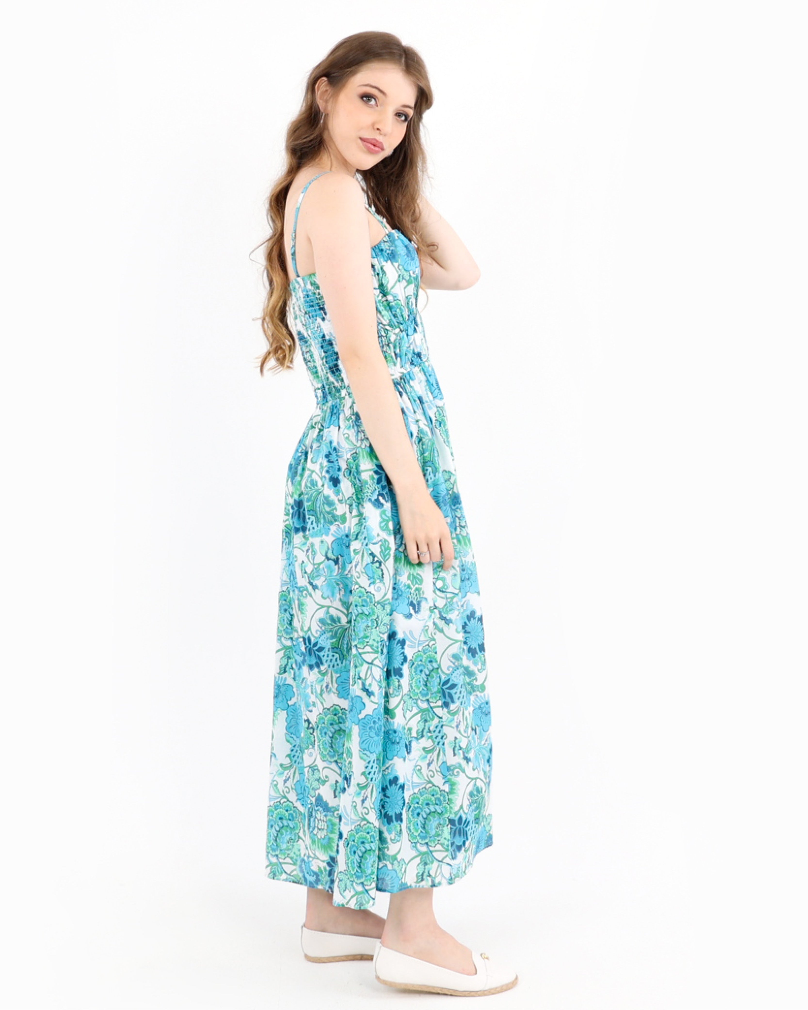 The Cambria Cotton Maxi Dress