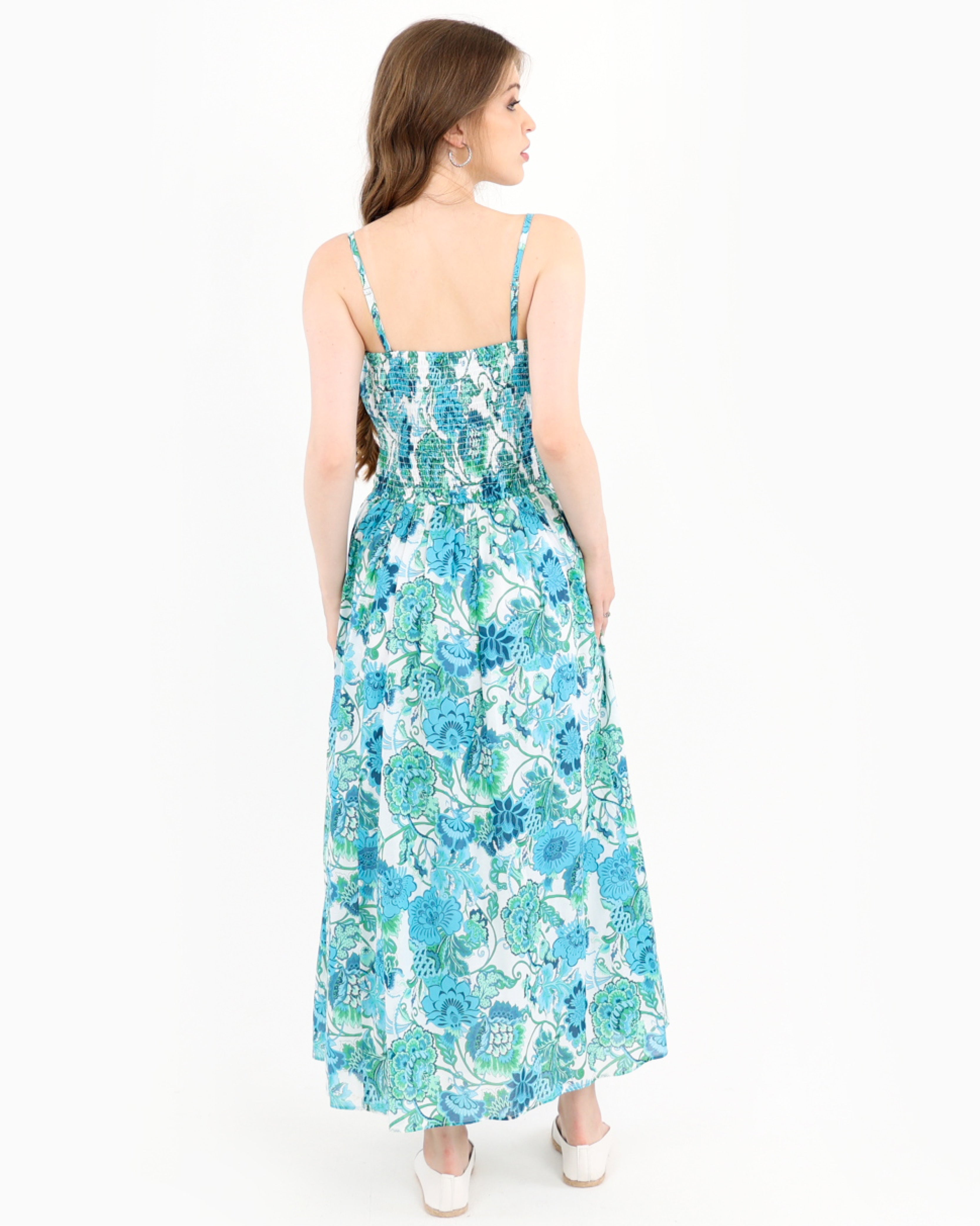 The Cambria Cotton Maxi Dress