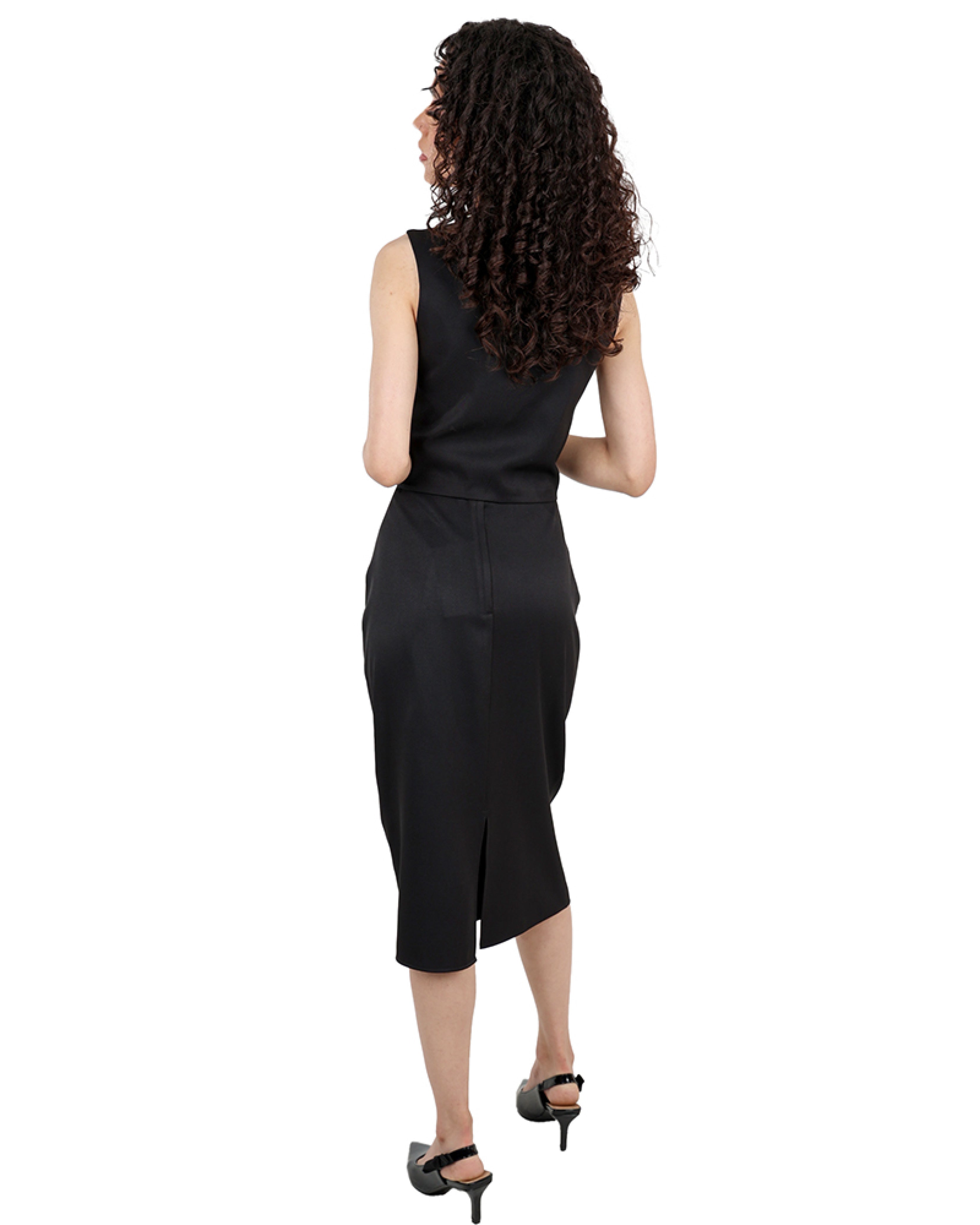 Smart Black Waistcoat